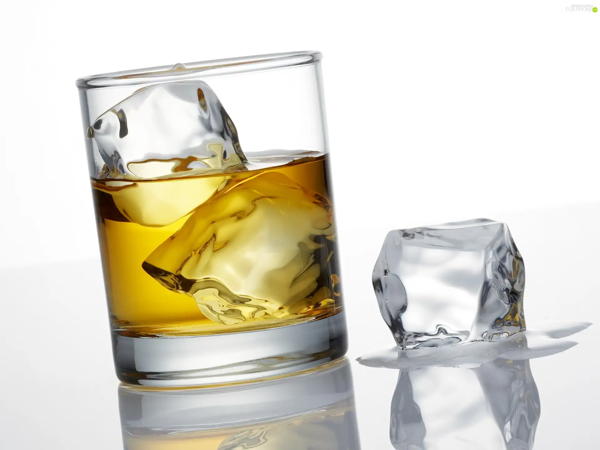 Whisky, knuckle, ice, cup