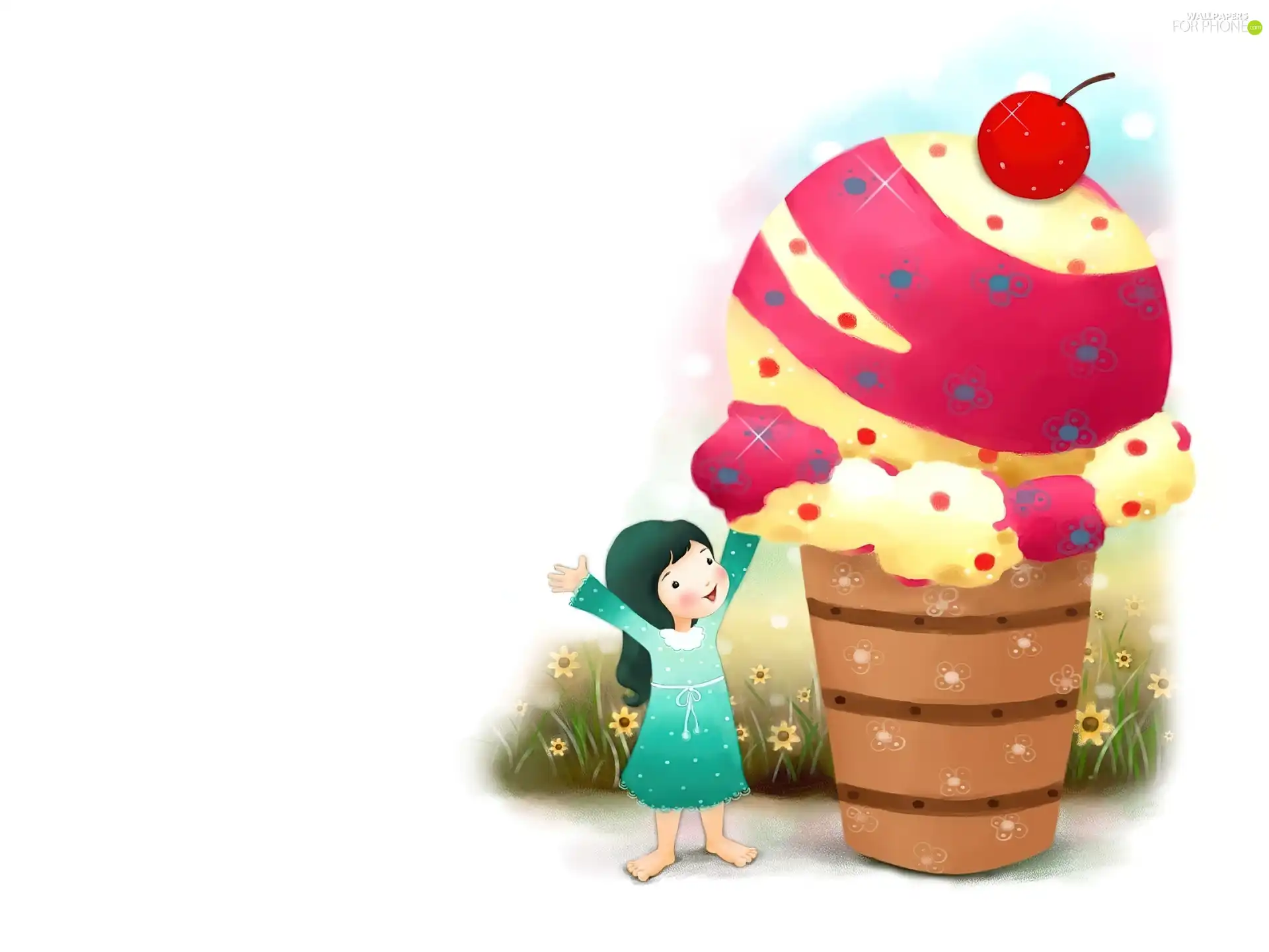Icecream, Kid, large