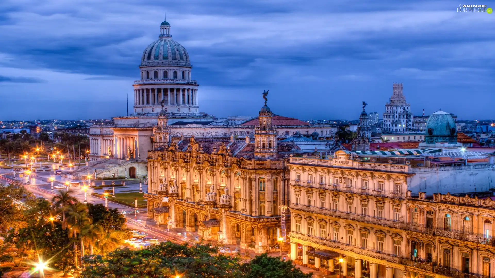 Cuba, Hotel hall, Inglaterra