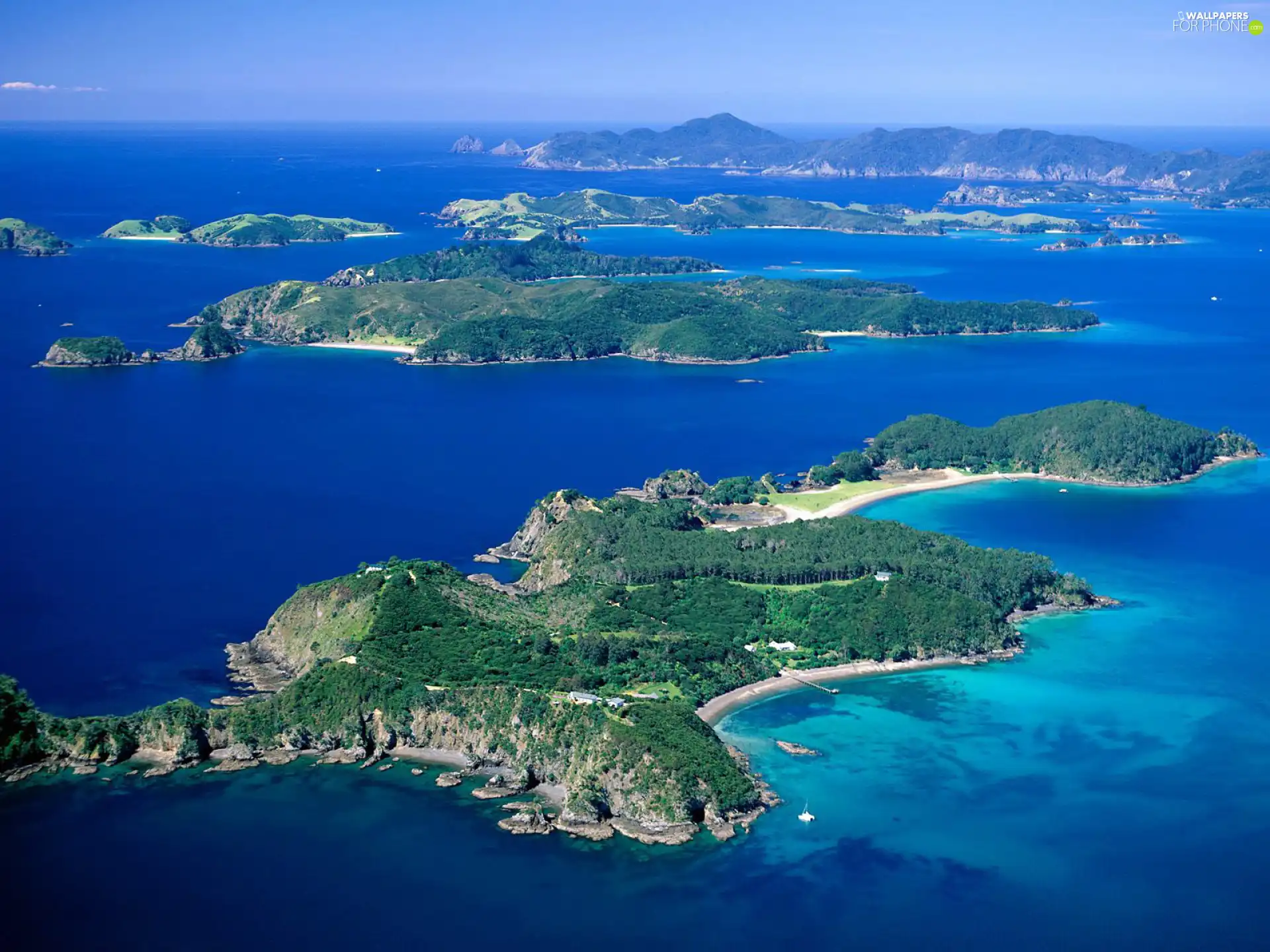 sea, Islets