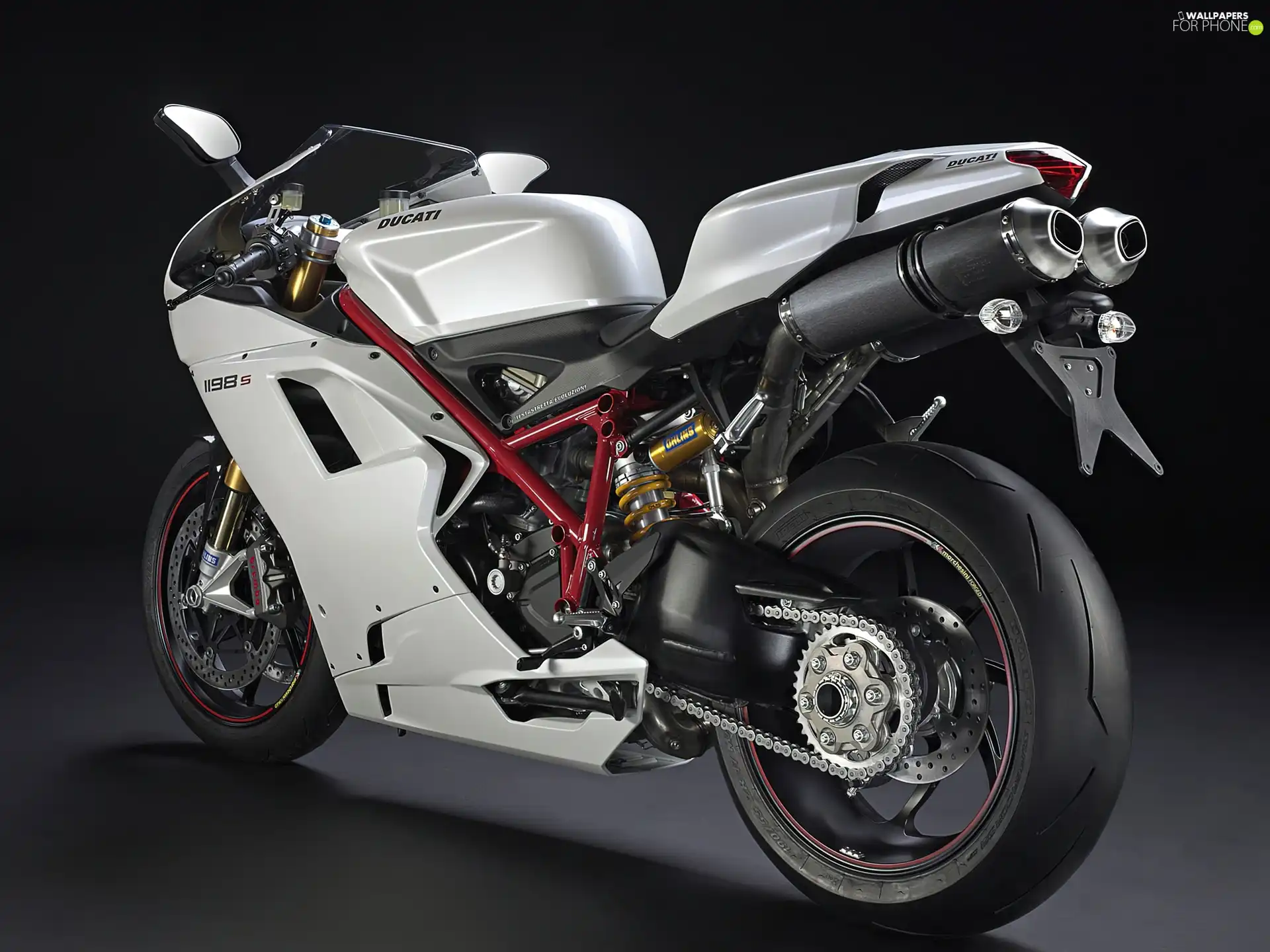 Ducati 1198s, White, Italian