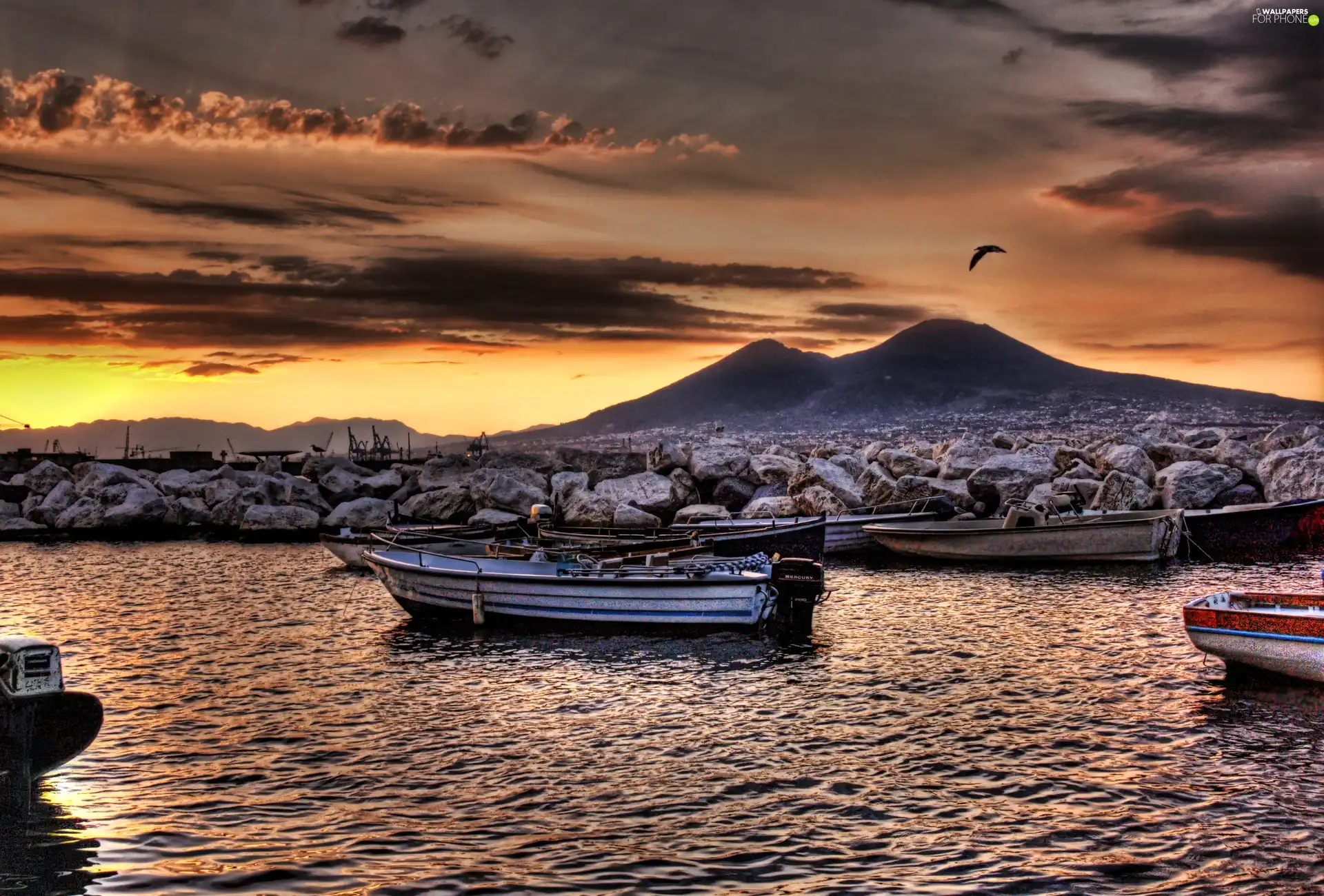 Italy, volcano, Vesuvius