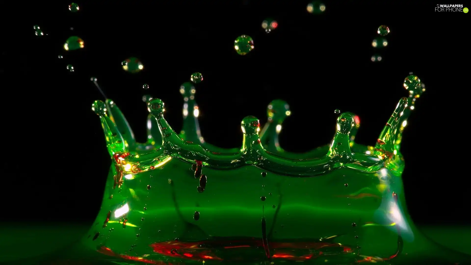 jelly, spray, Green