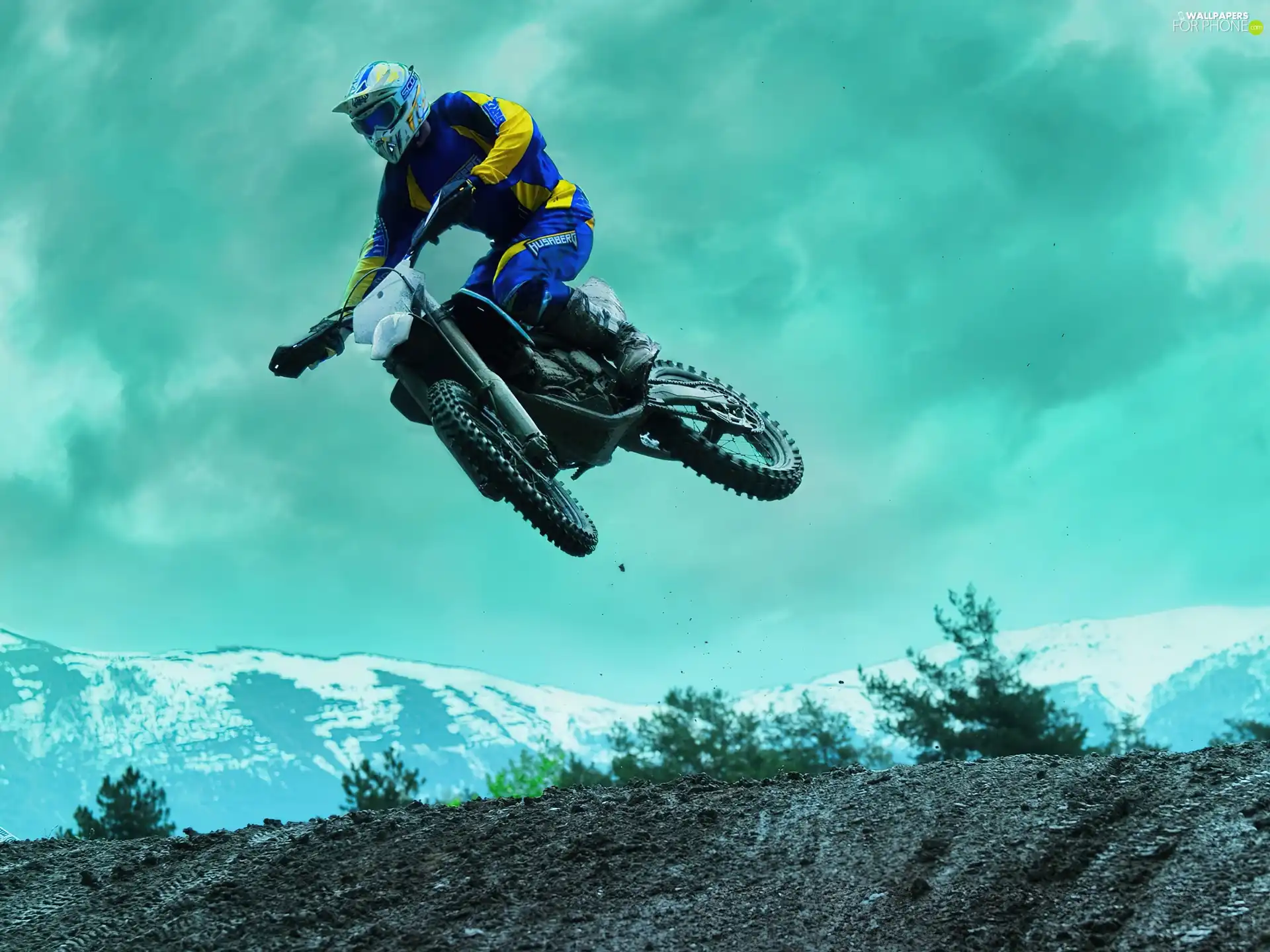 Husaberg FX 450, jump