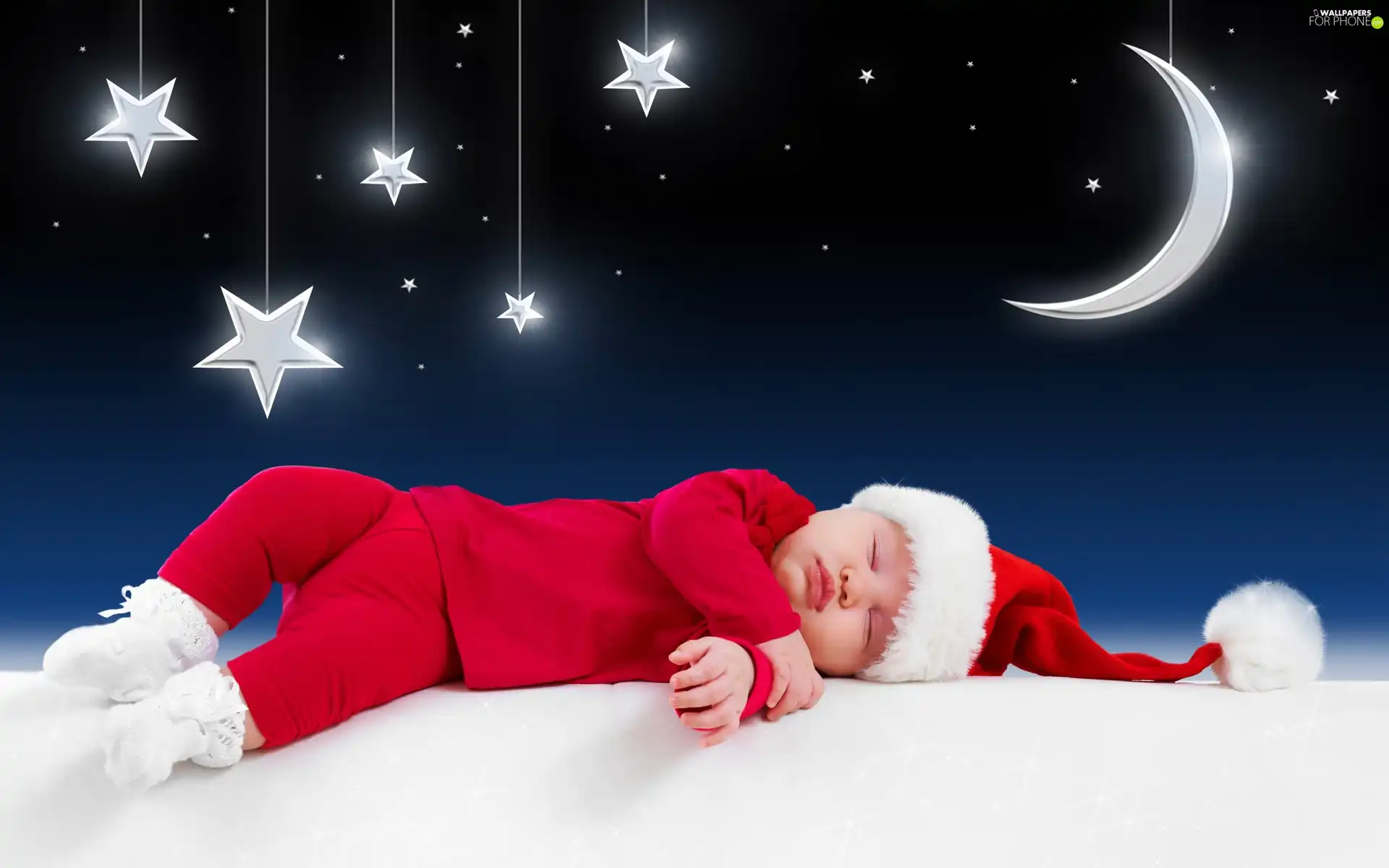 Kid, Stars, moon