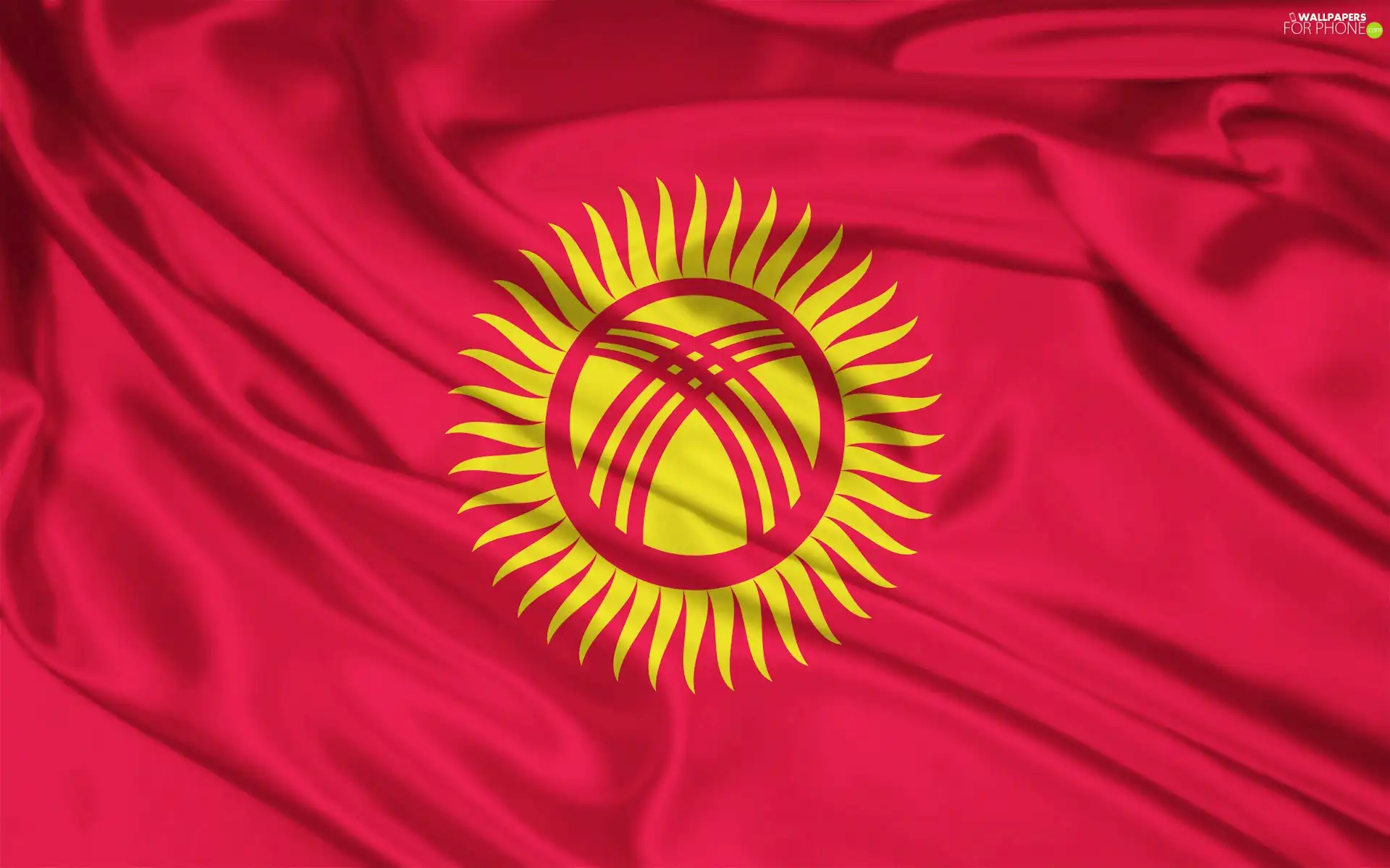 flag, Kyrgyzstan