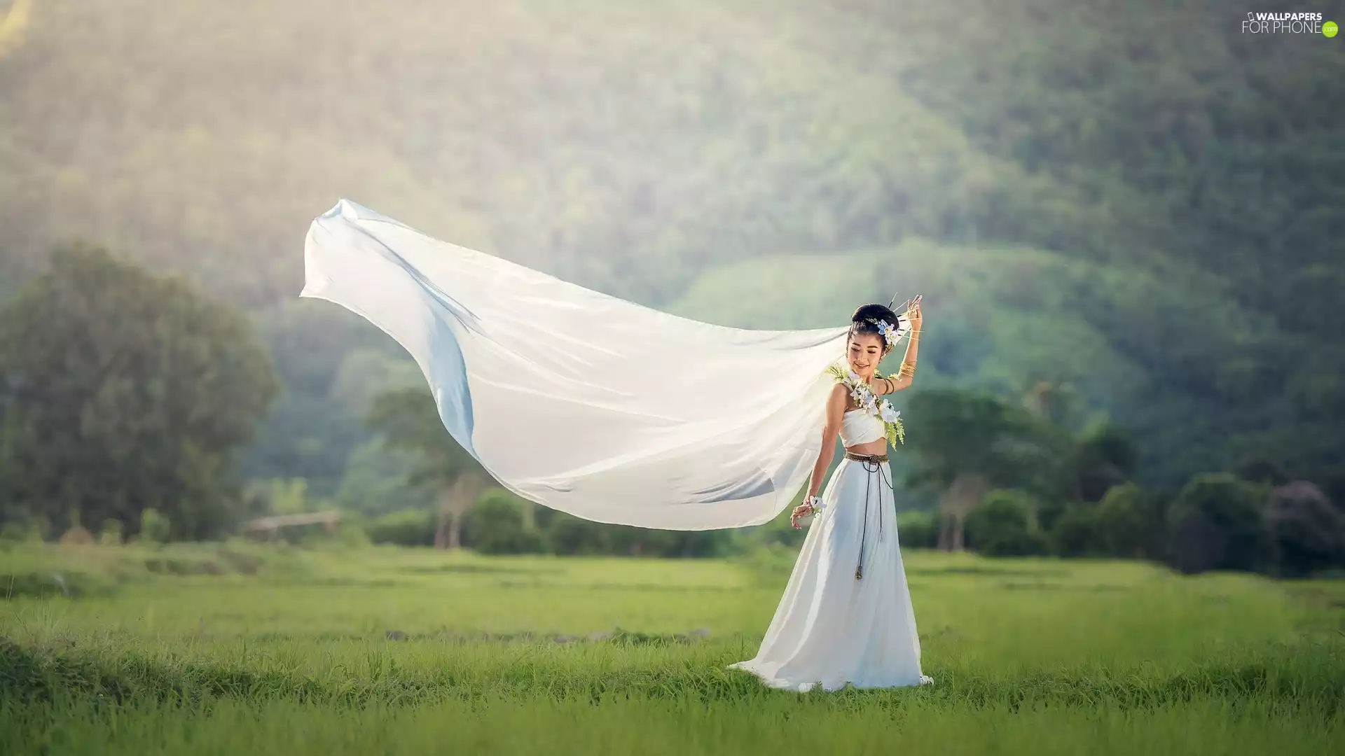 wedding, marriage, young lady, Dress, Women