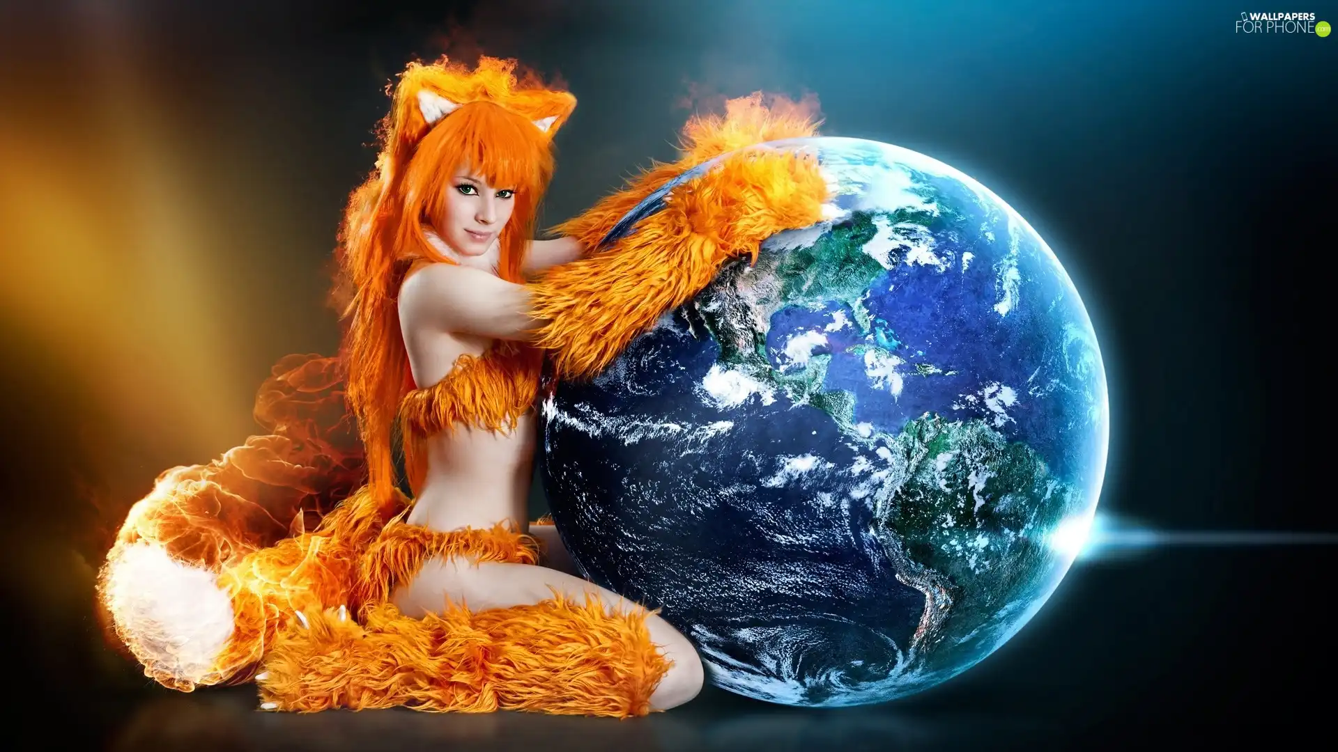 FireFox, Women, land, Ginger