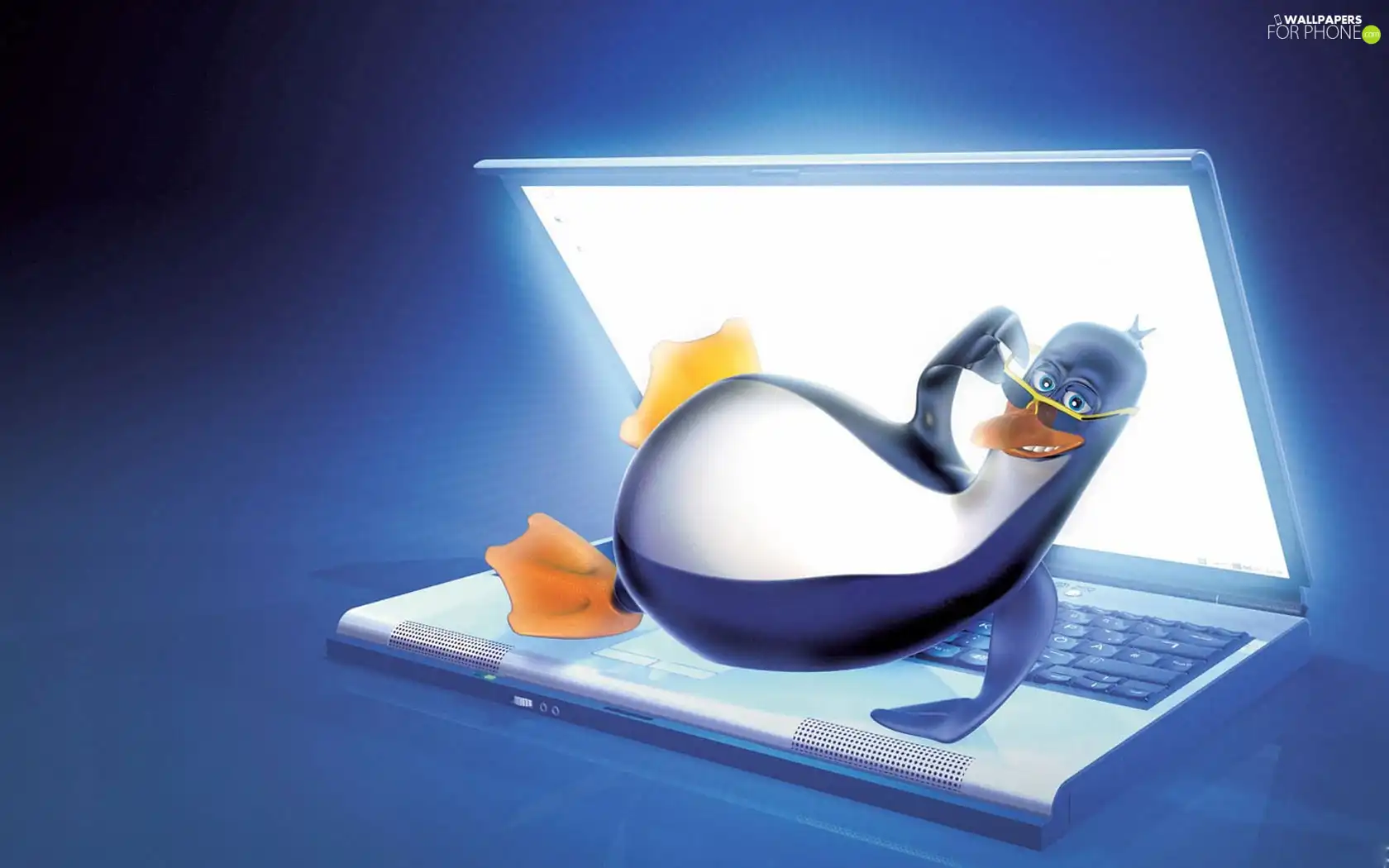 Linux, laptop