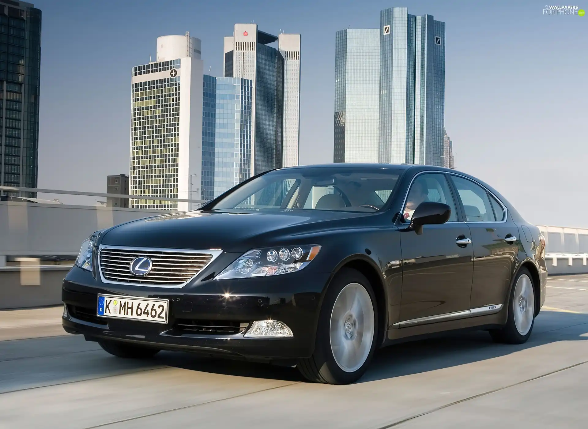 Hybrid, Black, Lexus LS 600H