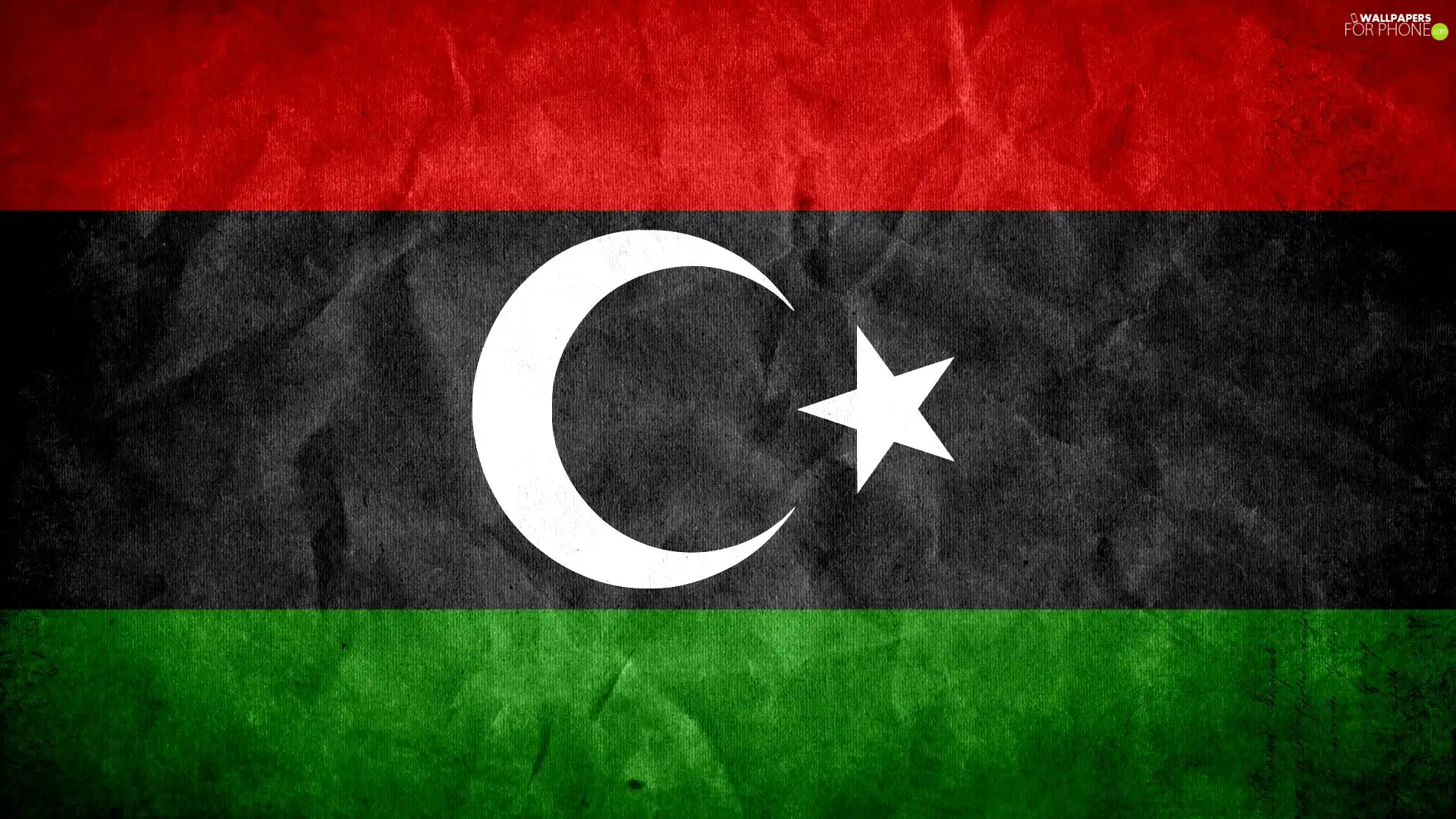 flag, Libya