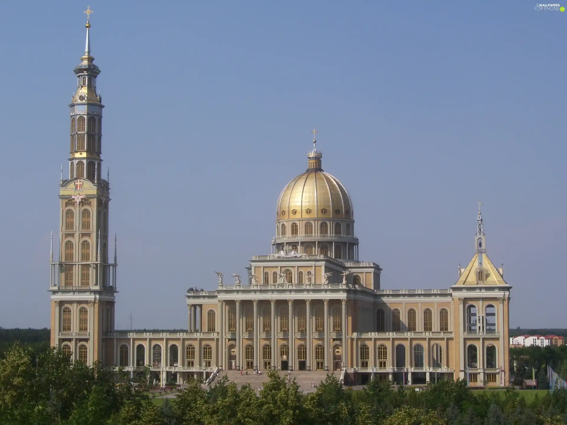 Poland, basilica, Lichen