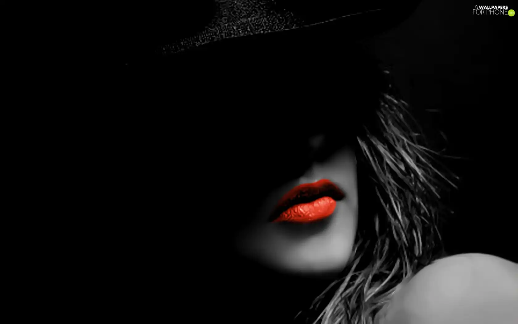 lips, Women, Red