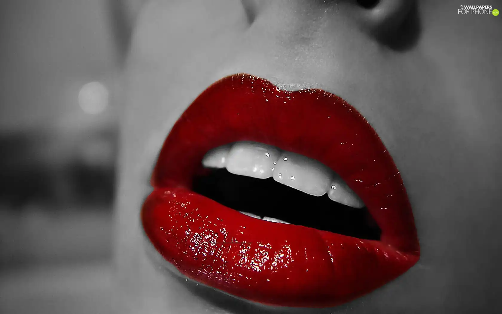 lips, Women, Red