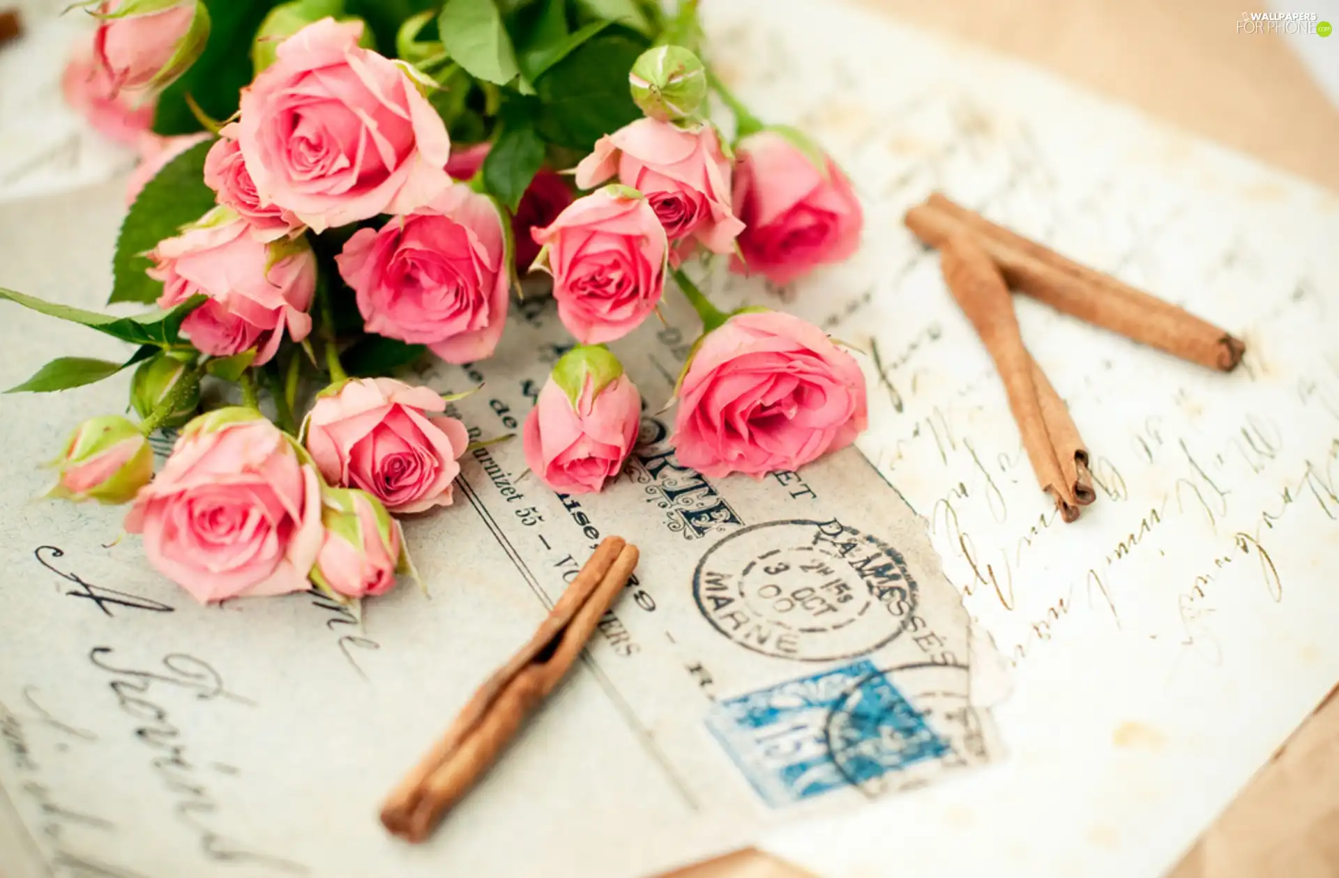 list, bouquet, roses