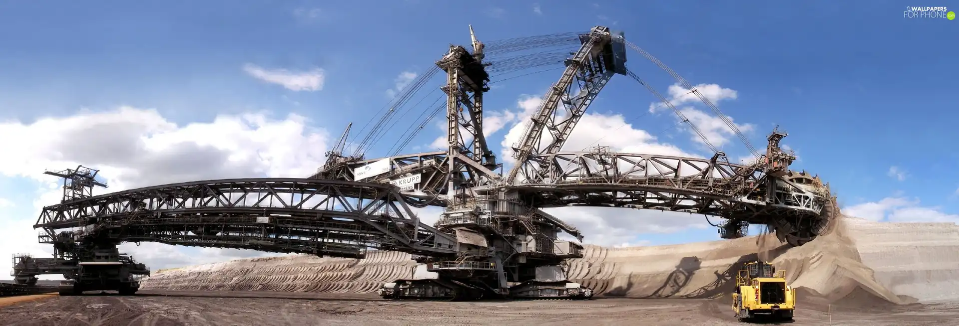excavator, quarry, loader, Rheinbraun