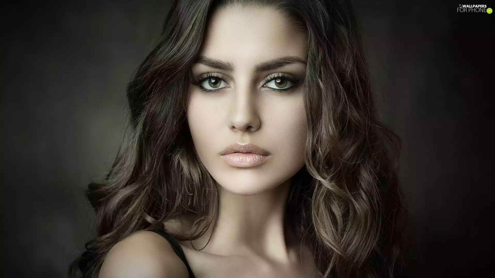 Women, brunette, The look, Simone Haas