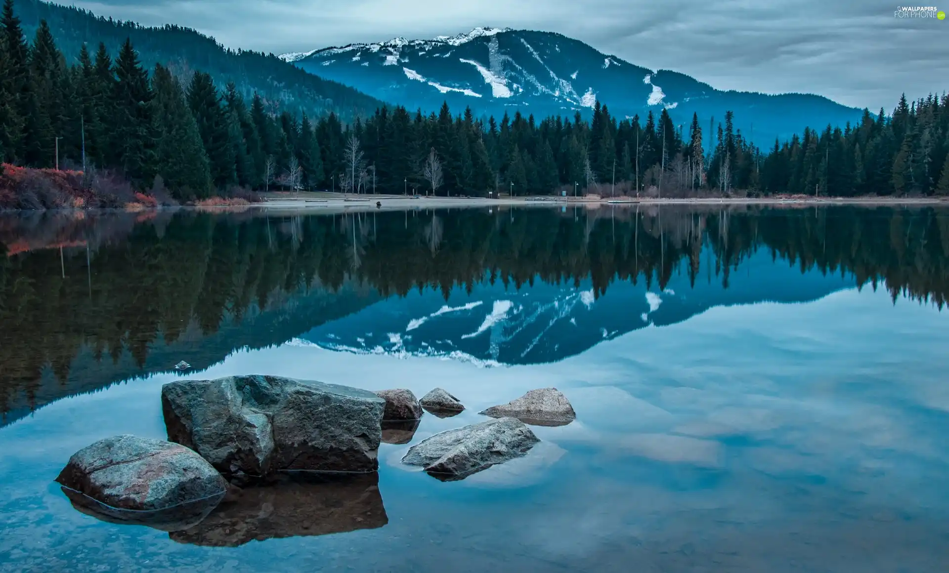 woods, lake, lost, Mississippi, Mountains, Stones