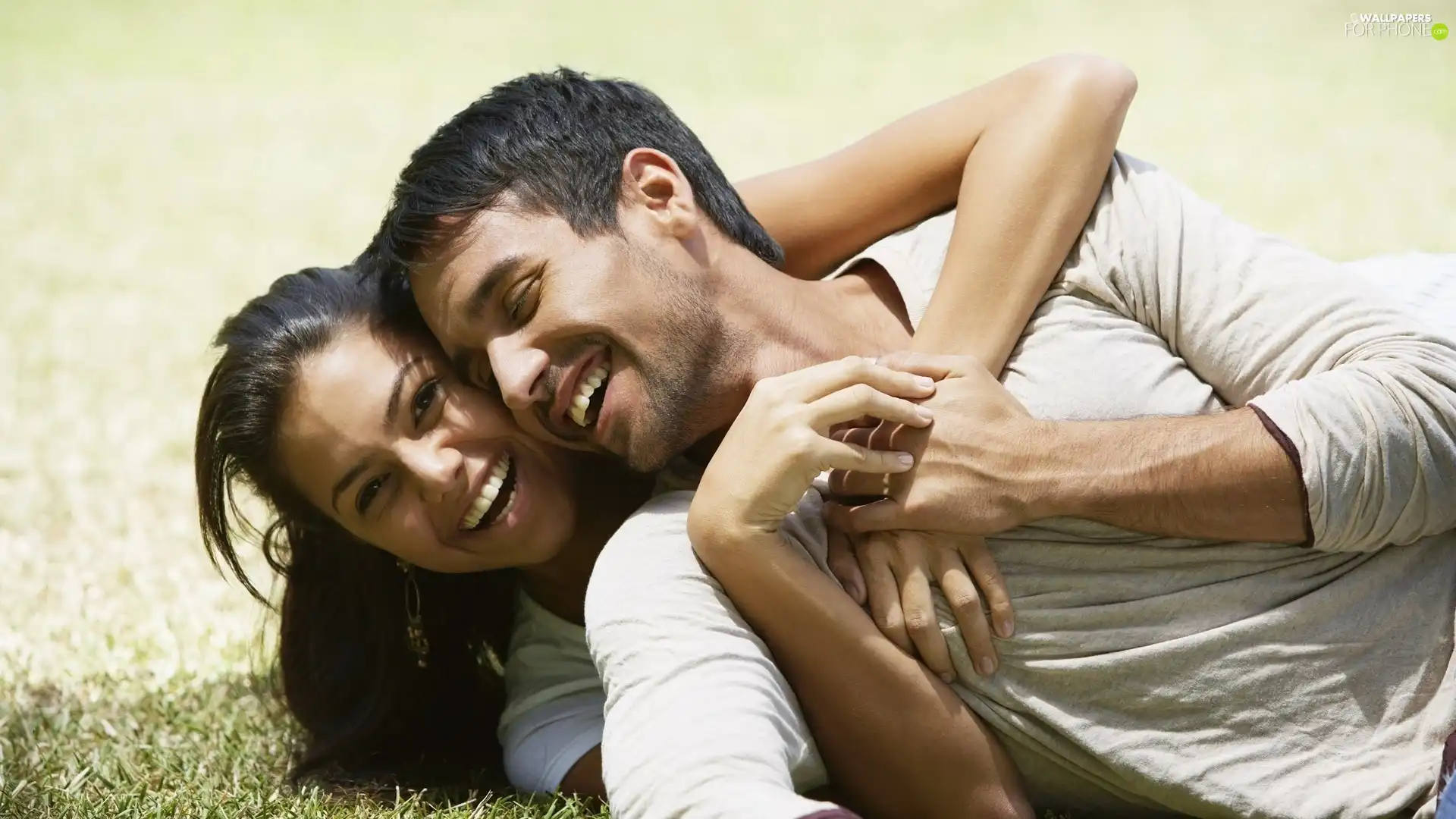 Women, Smile, Love, a man