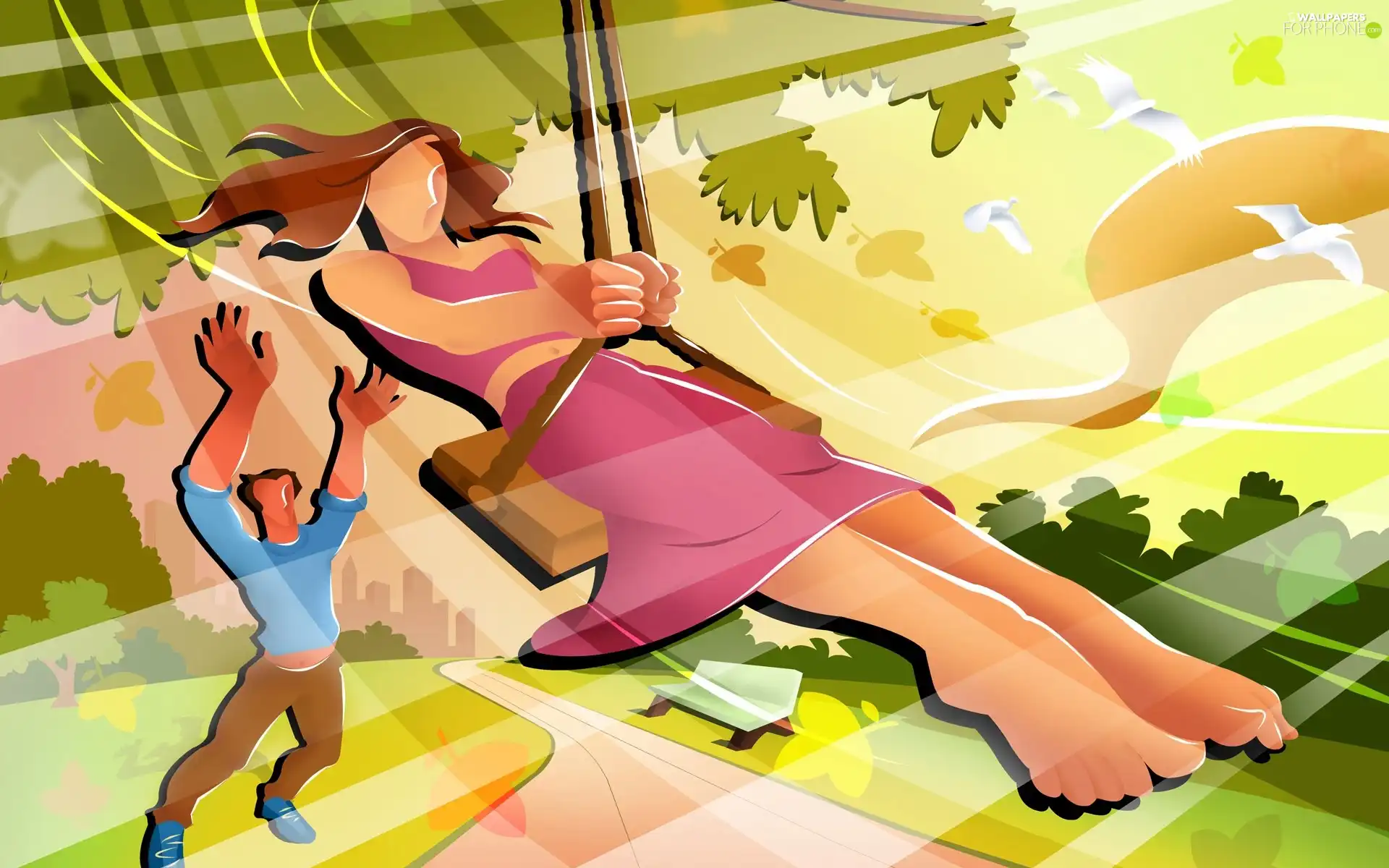 lovers, Swing, Steam