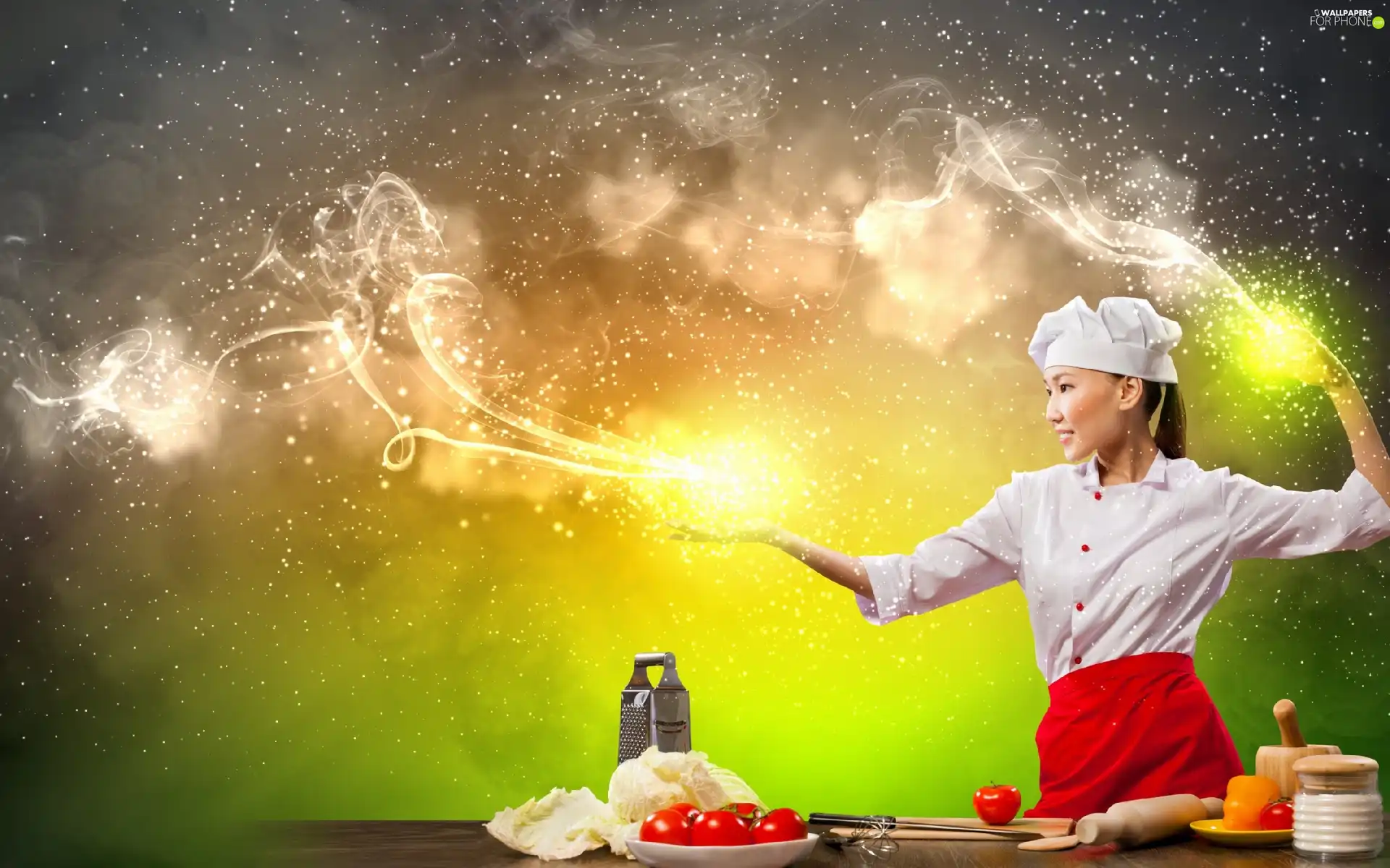 magic, Cookery, Women
