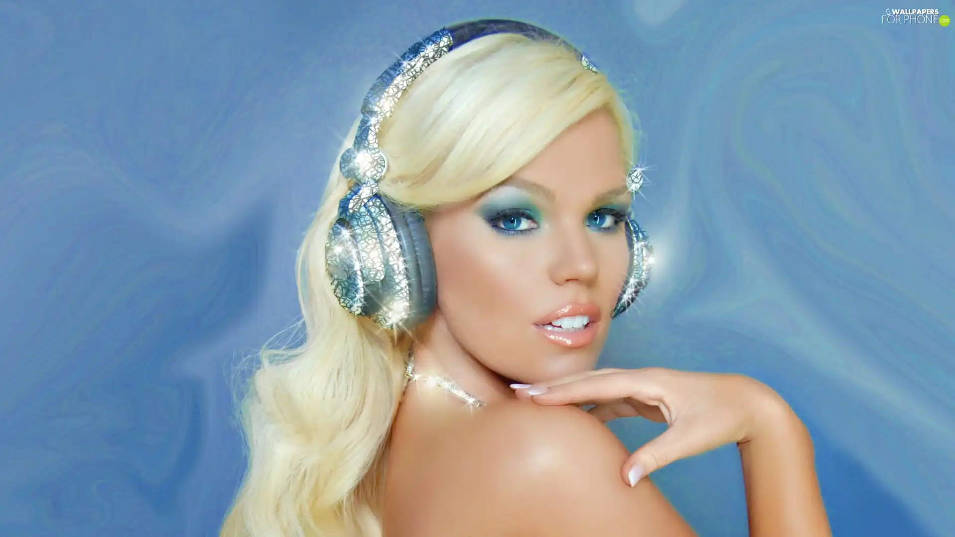 HEADPHONES, Women, make-up