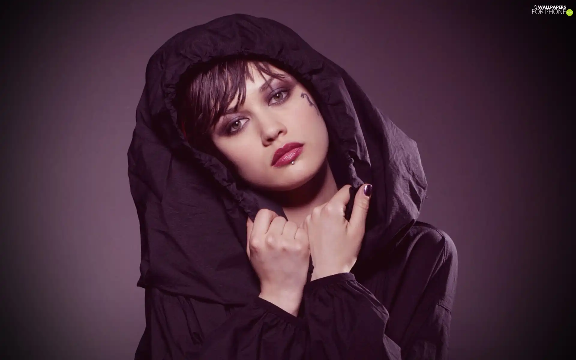 hood, Women, make-up
