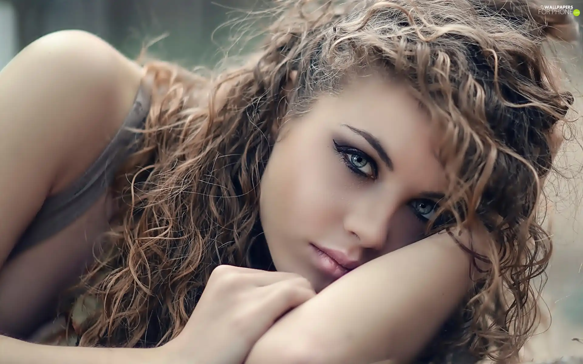 sadness, girl, make-up