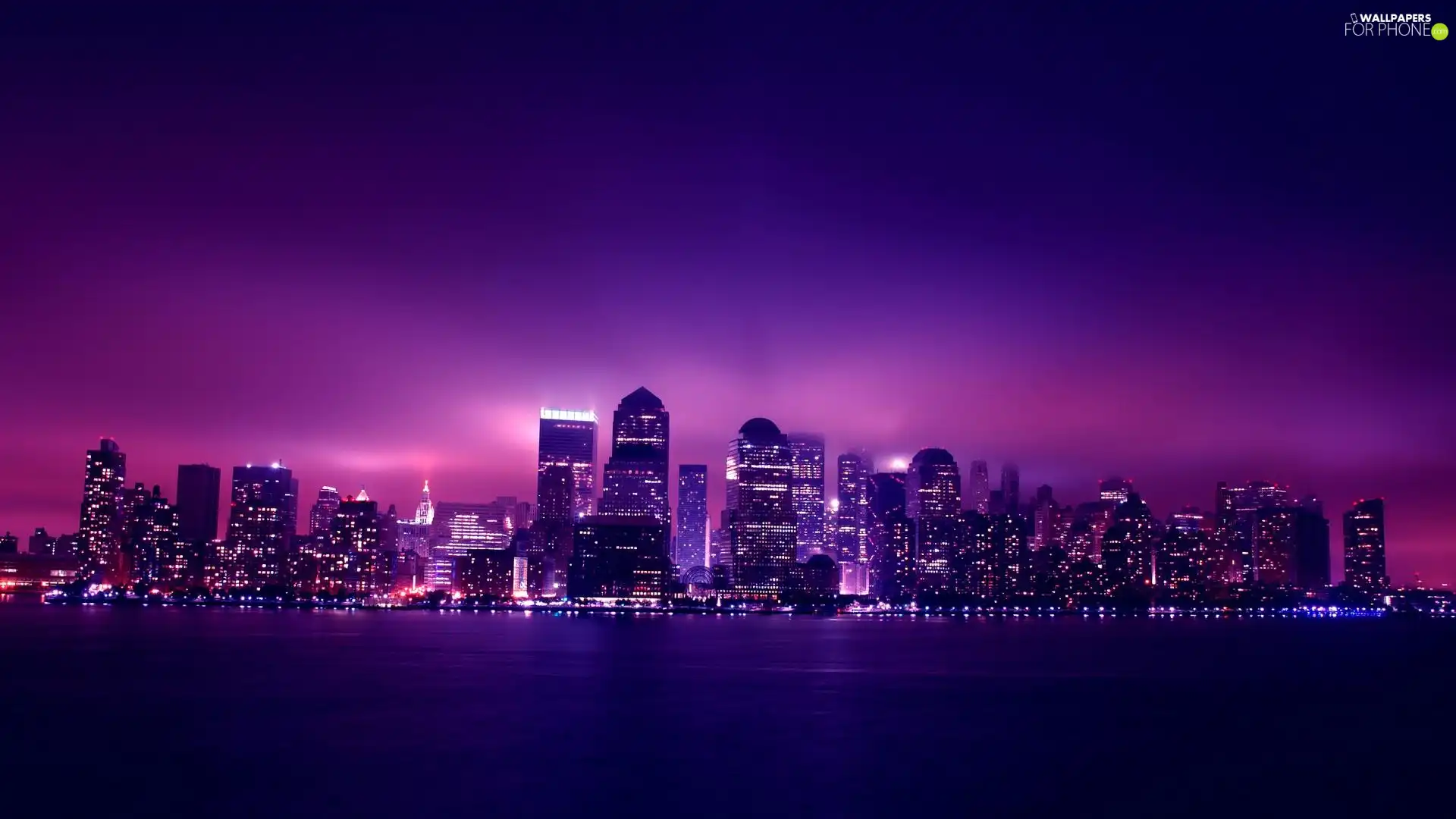 New York, Manhattan, skyscraper, The United States