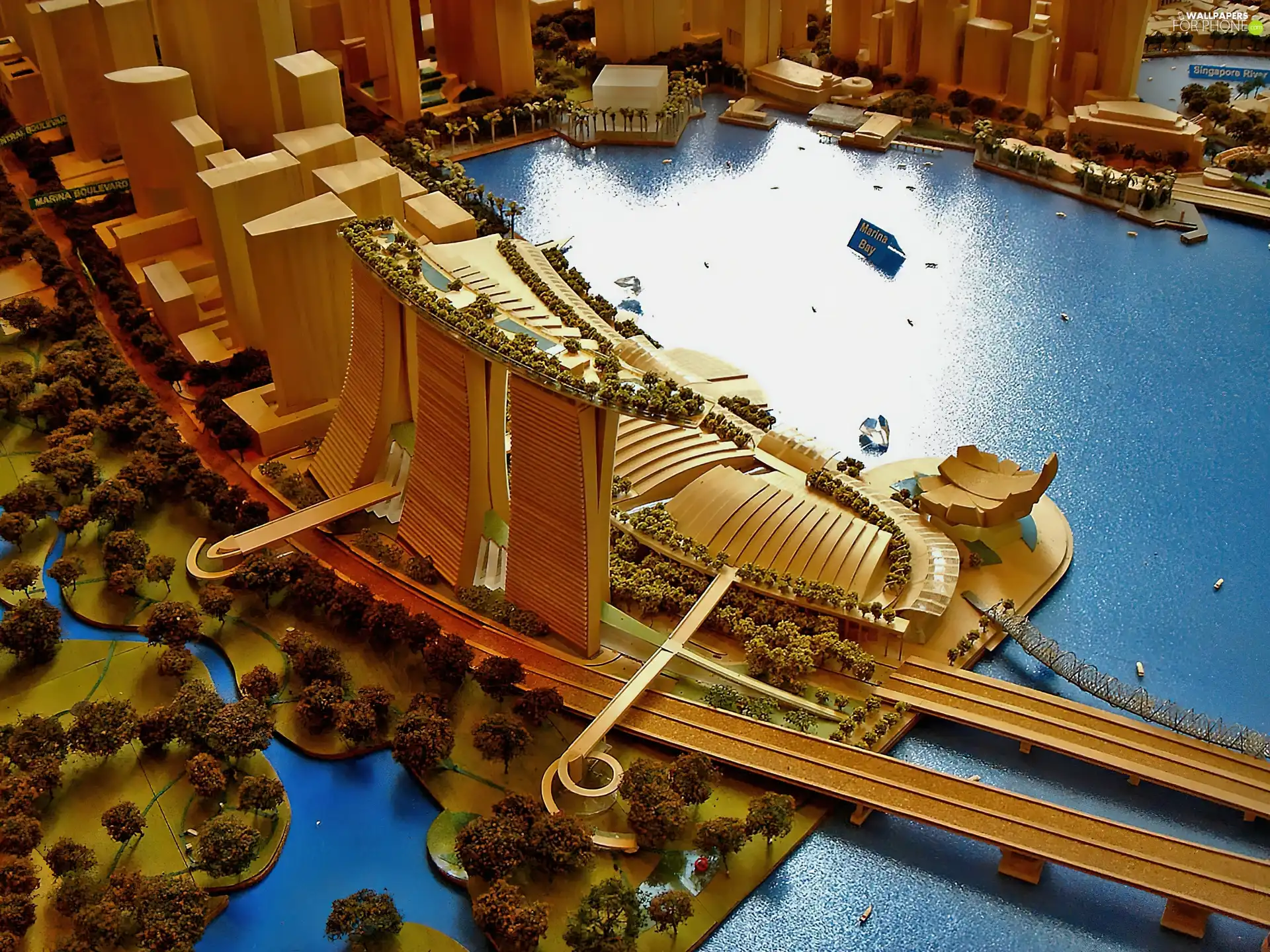 model, Singapur, Marina Bay Sands