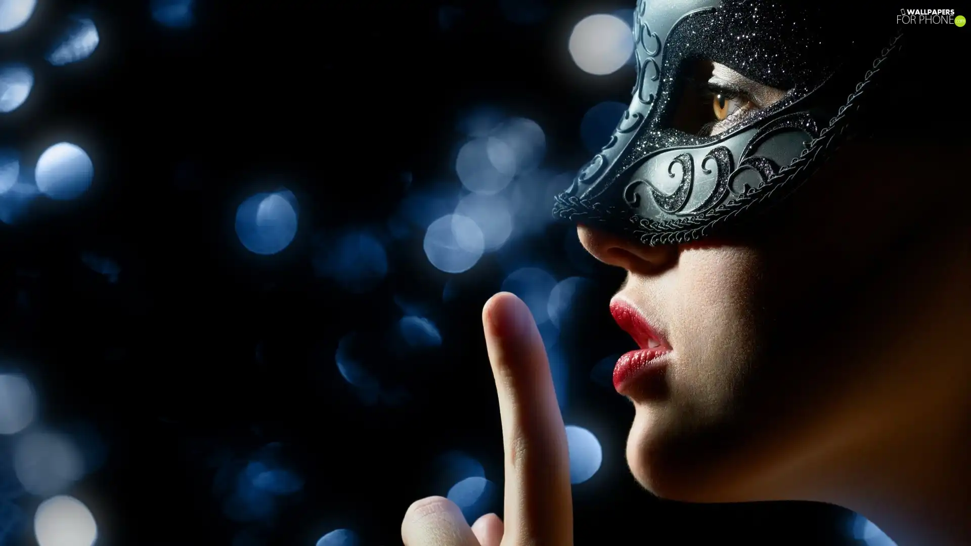 Women, Mask