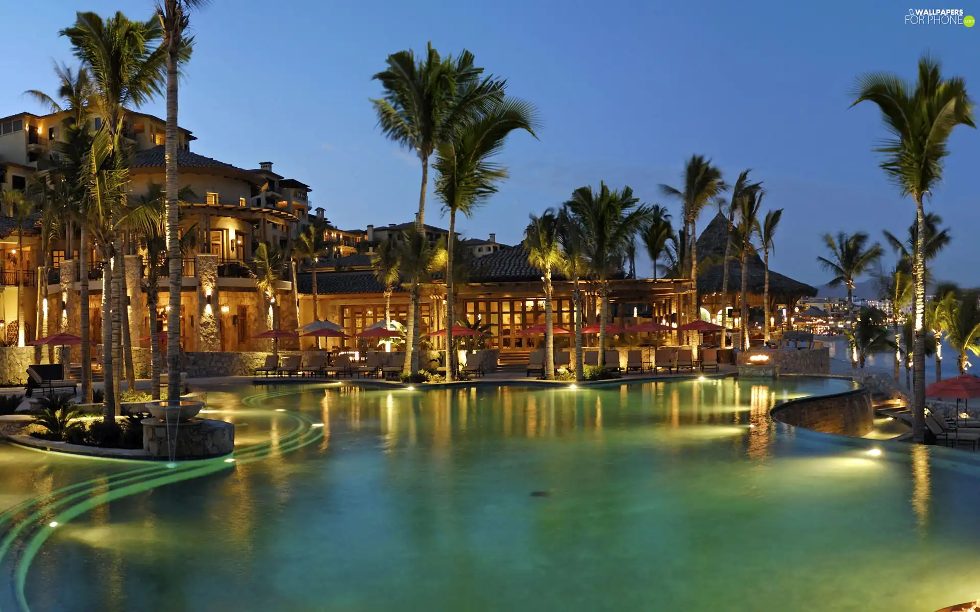 Hotel hall, Cabo San Lucas, Mexico