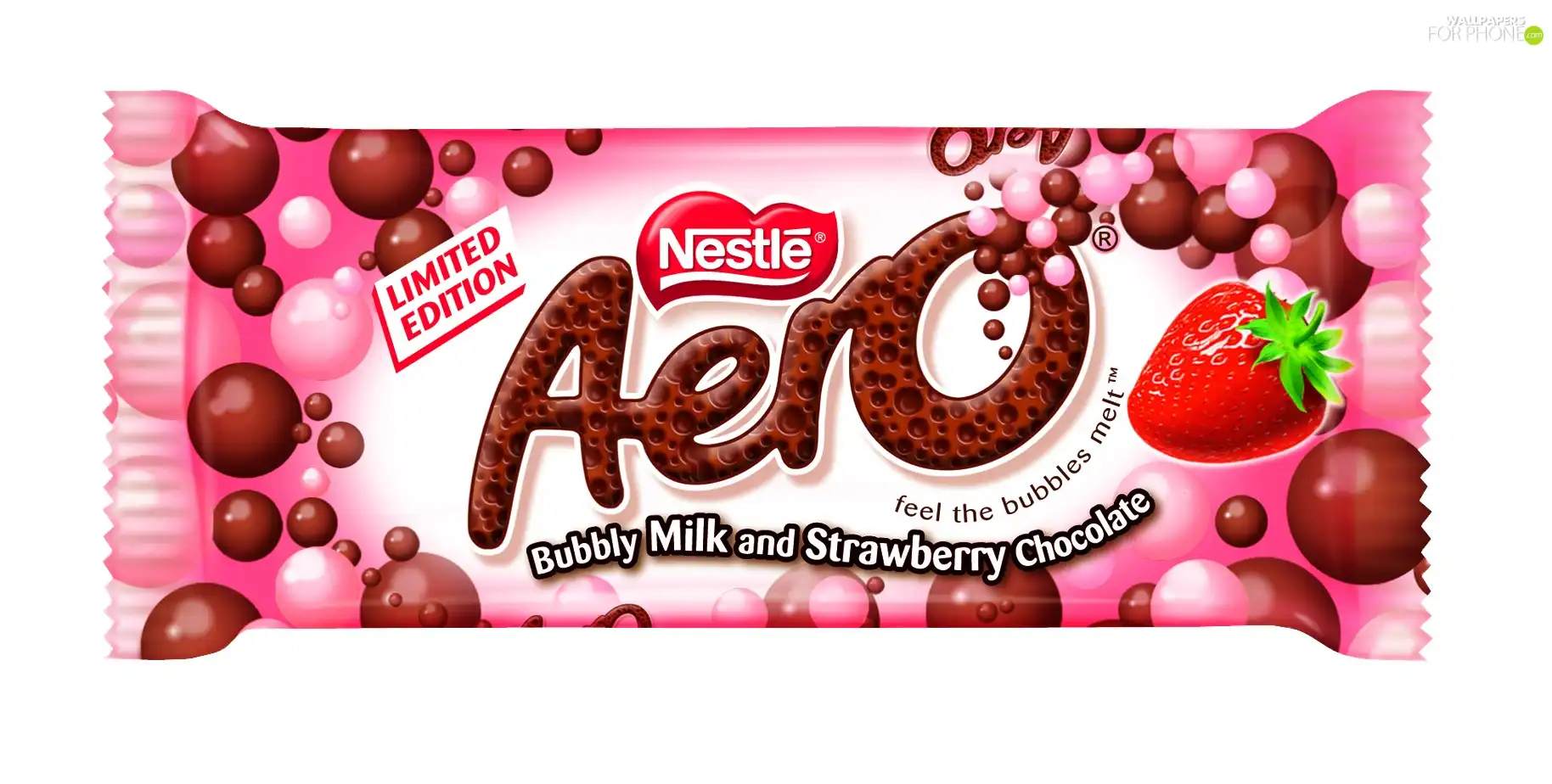 milk, strawberry, Aero, chocolate, Nestle