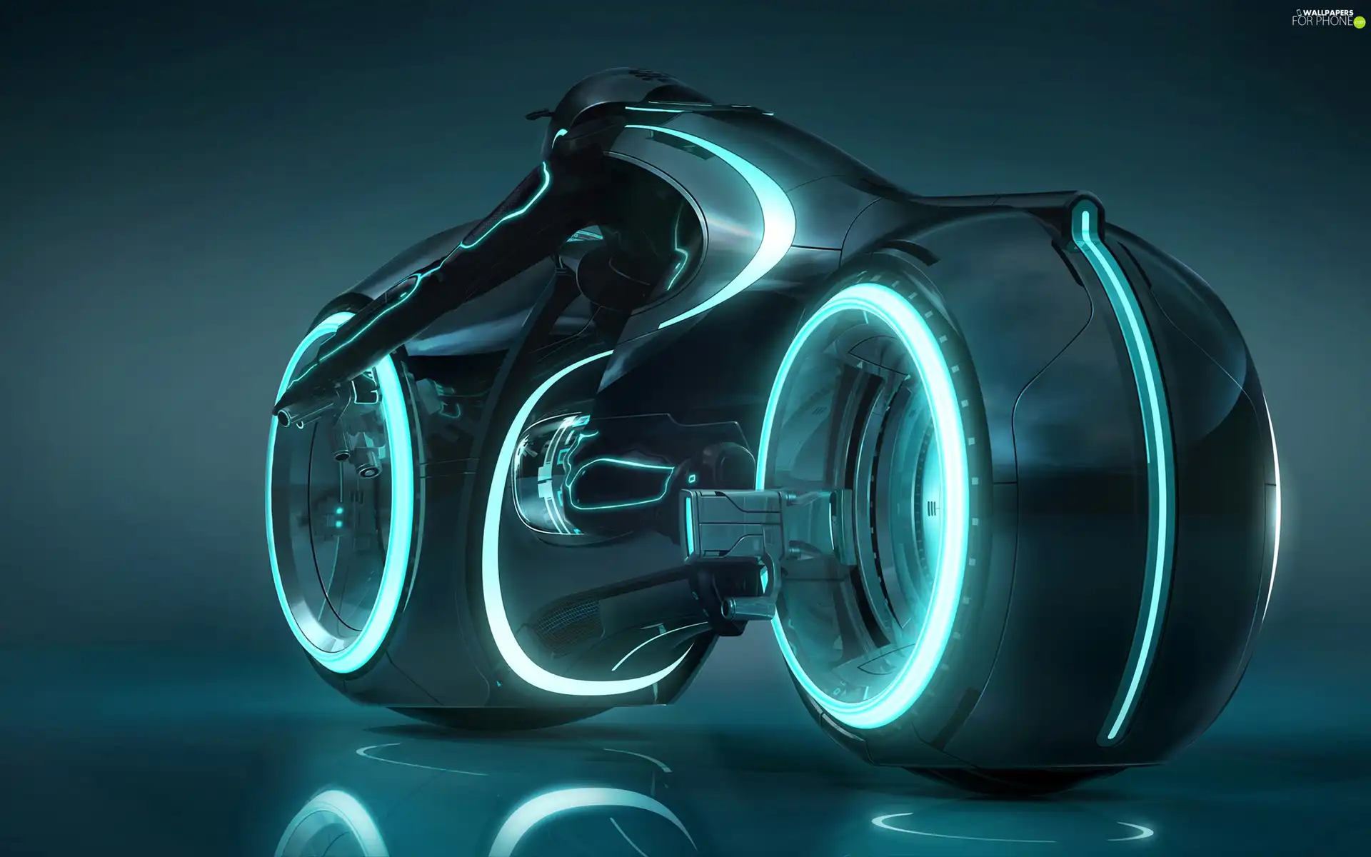 Motorbike, 3D, futuristic