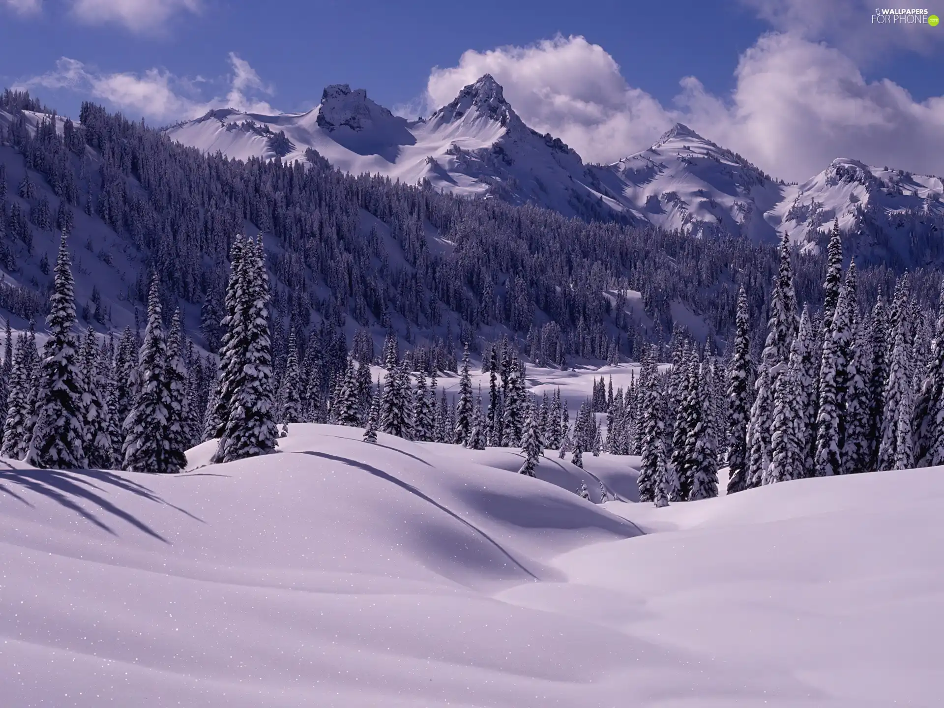 mountains, winter, ##