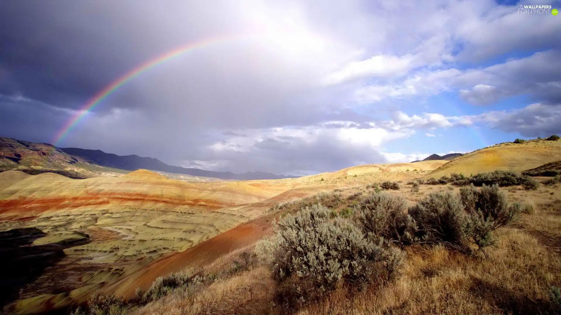 Great Rainbows, Heaven, Mountains, an