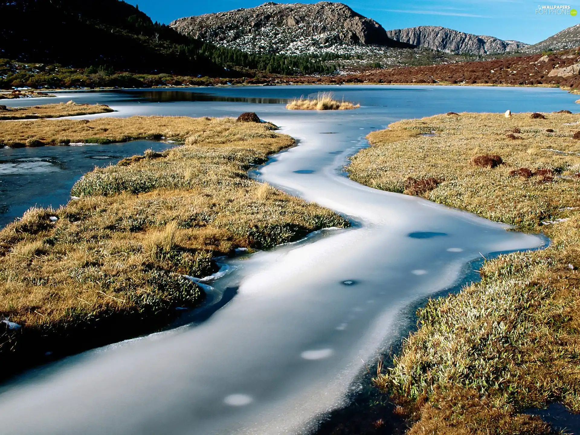 River, Mountains