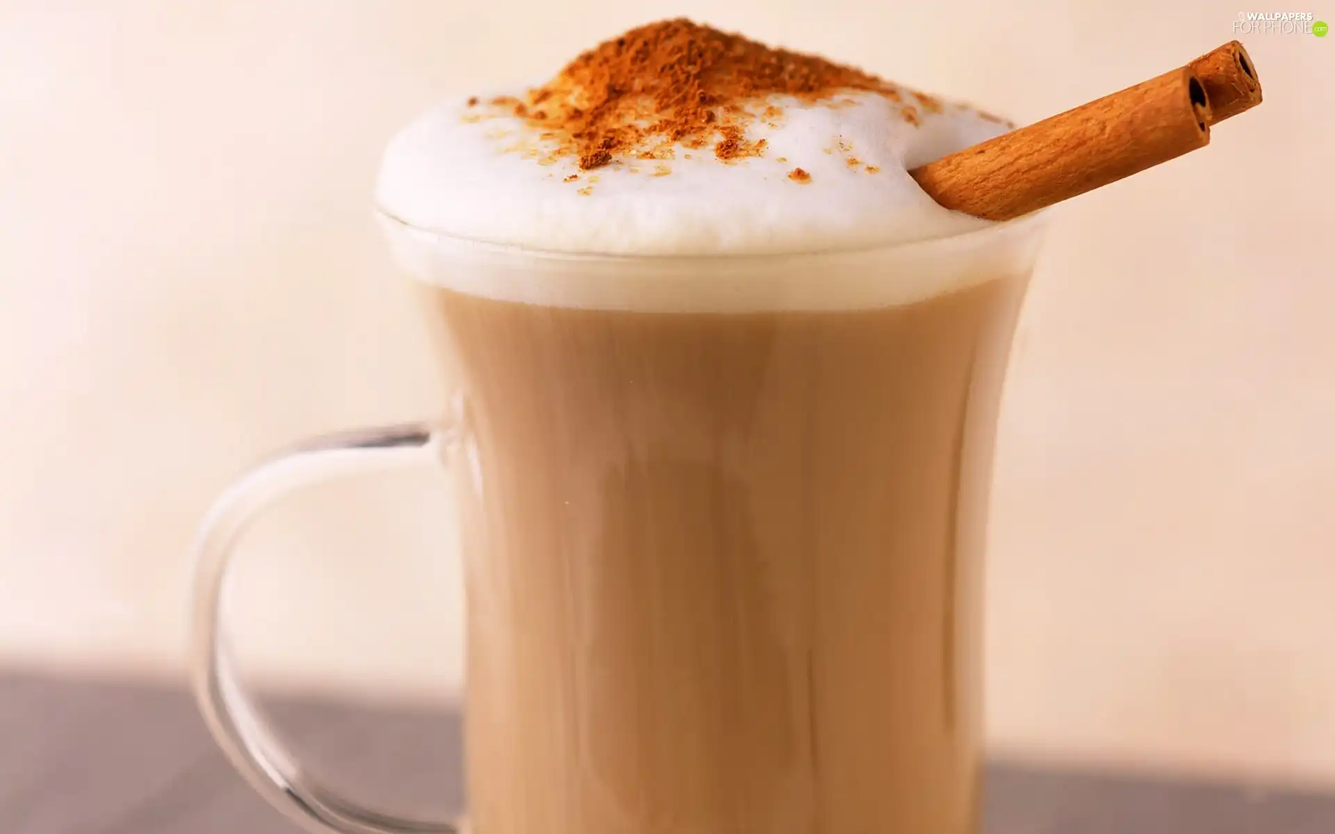 mousse, coffee, Cinnamon