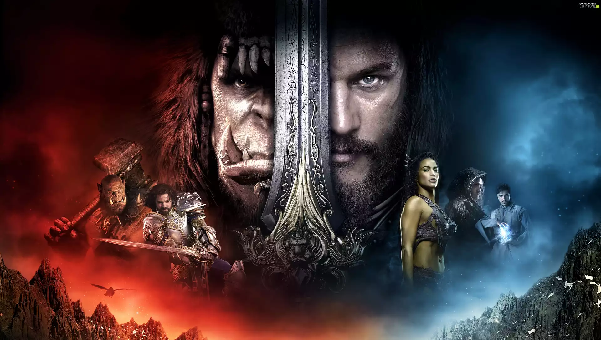 poster, movie, Warcraft: The Beginning