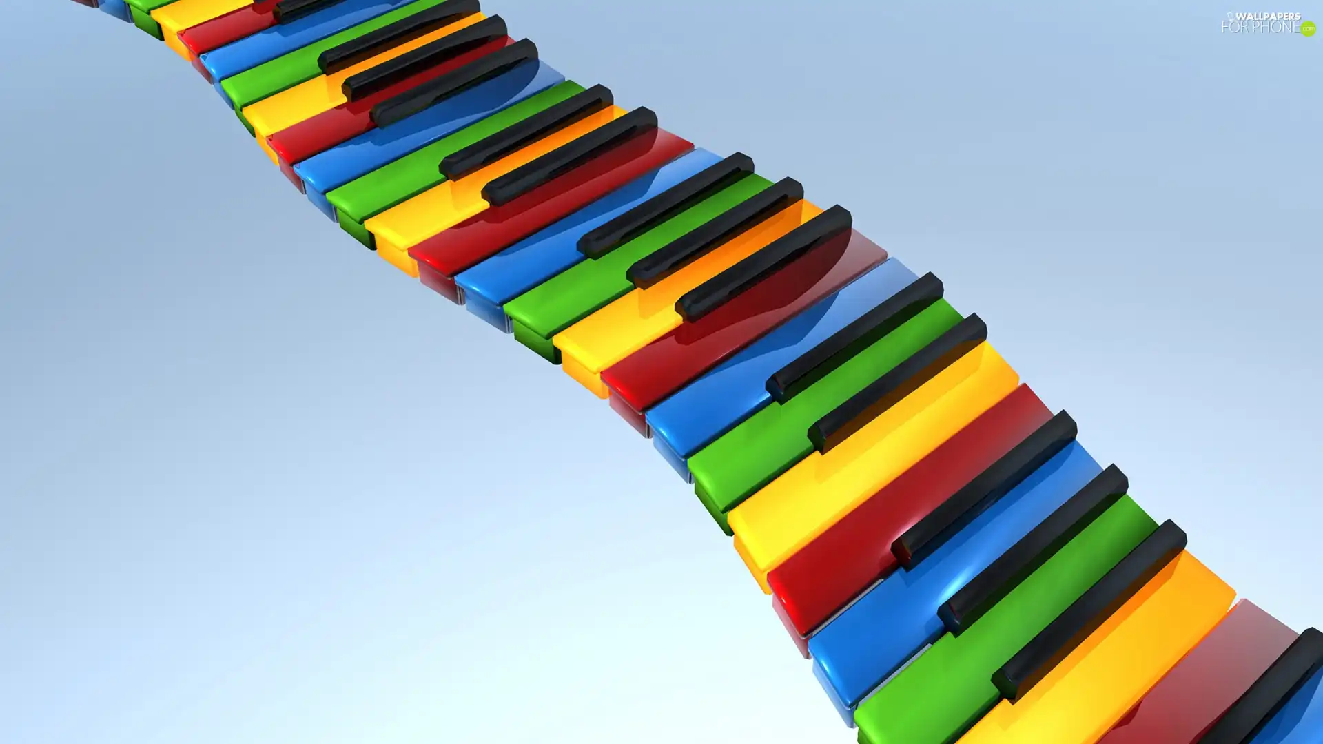 music, color, keys