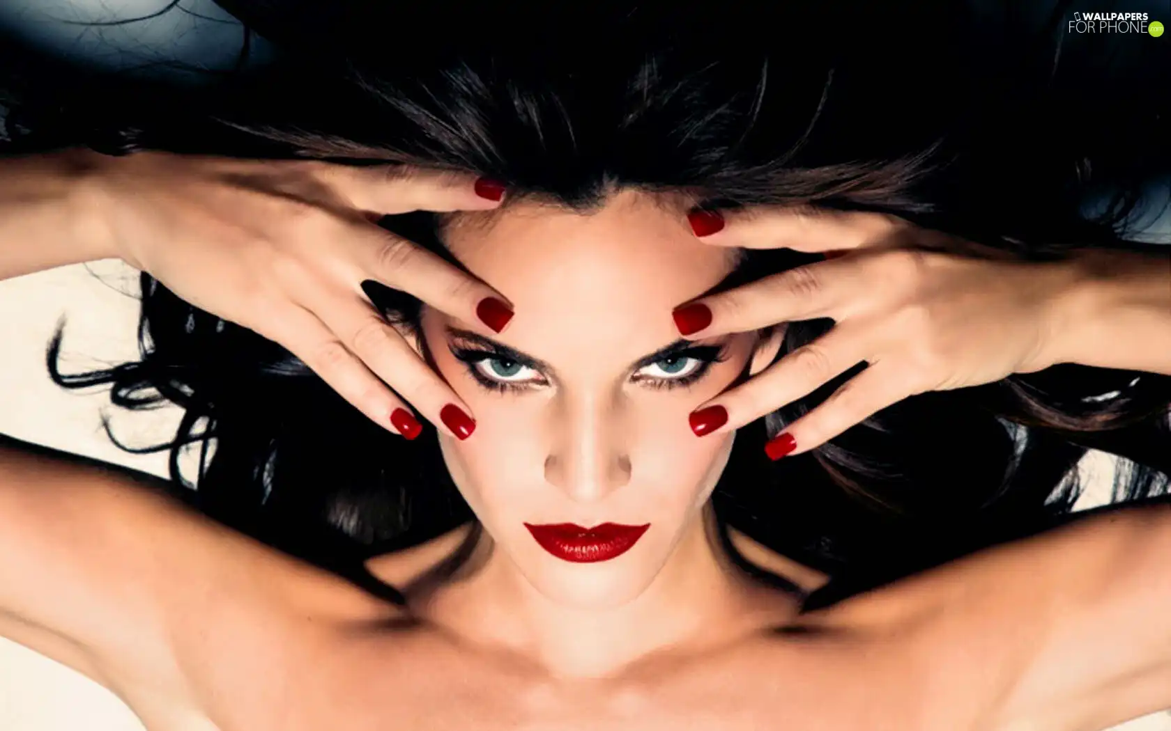 Nails, Women, Red