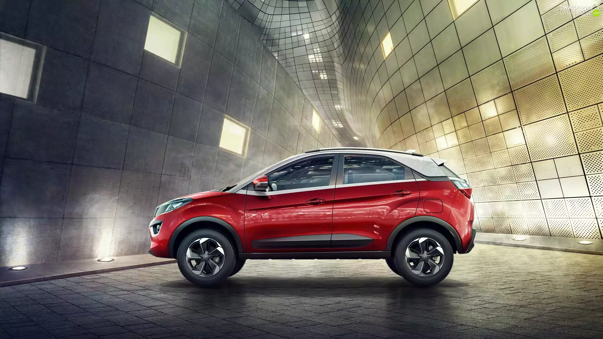 2017, Red, Tata Nexon