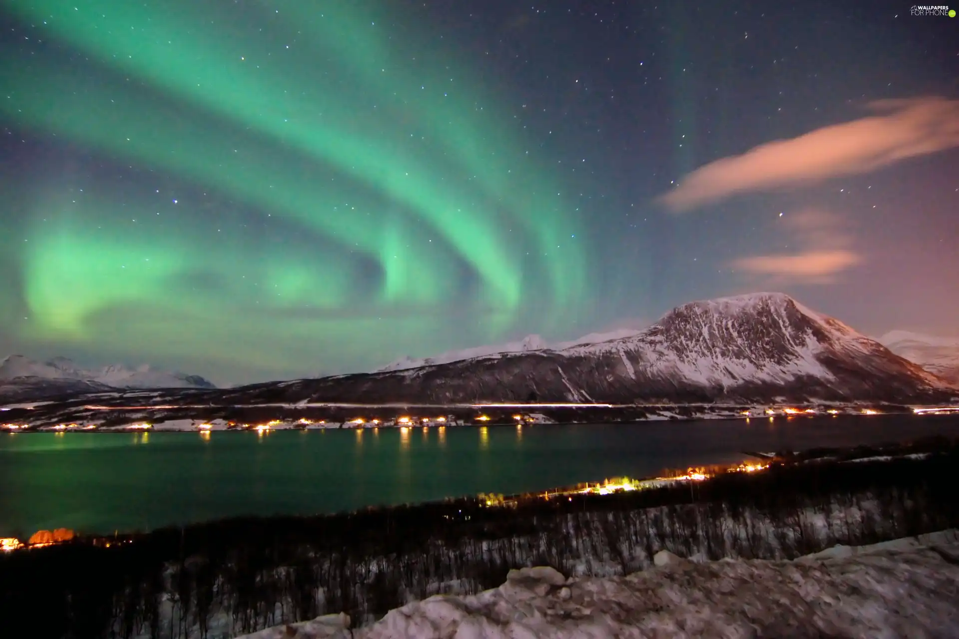 Norway, dawn, Polaris