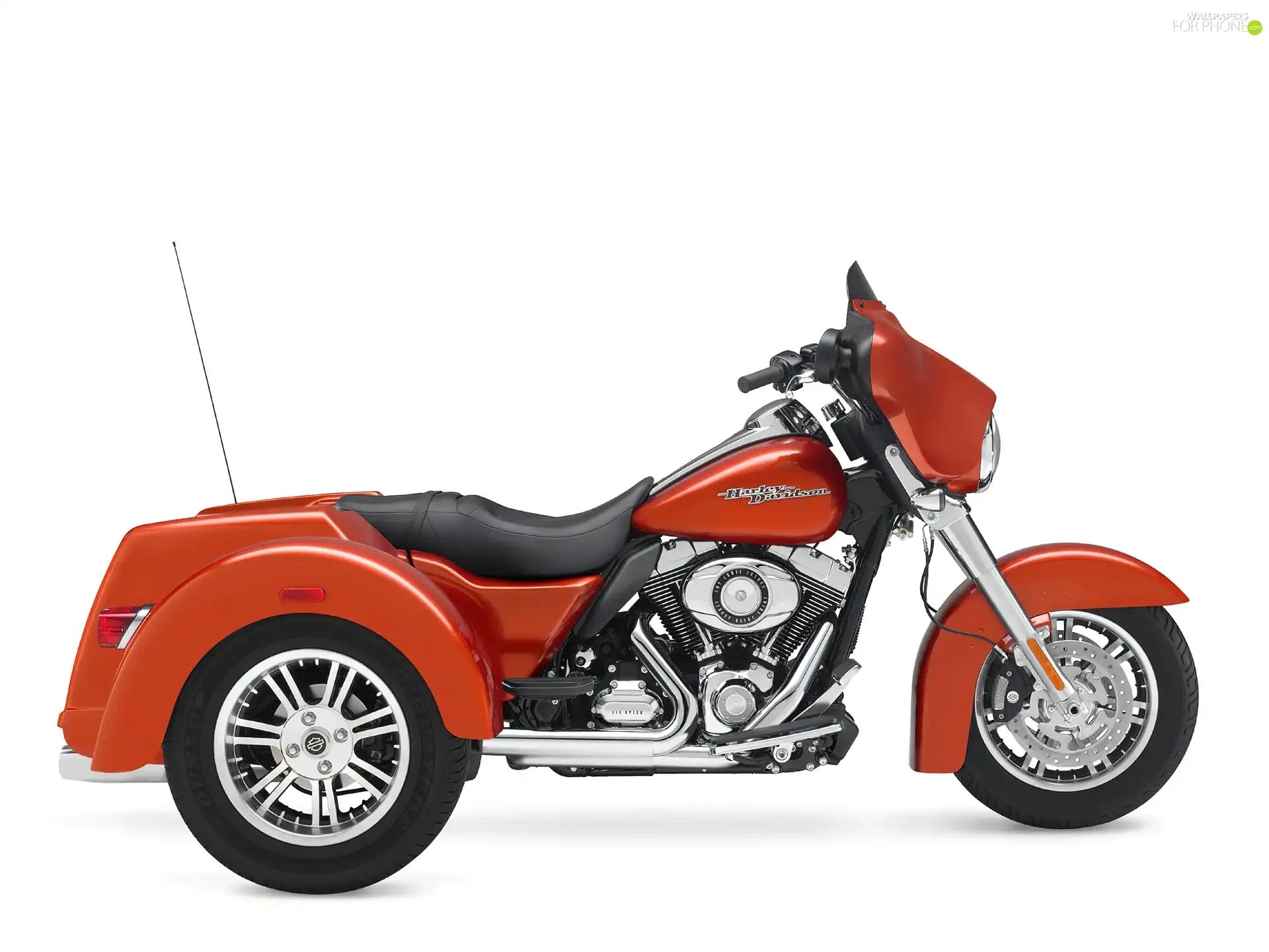 opening, Harley Davidson Street Glide Trike, aerial