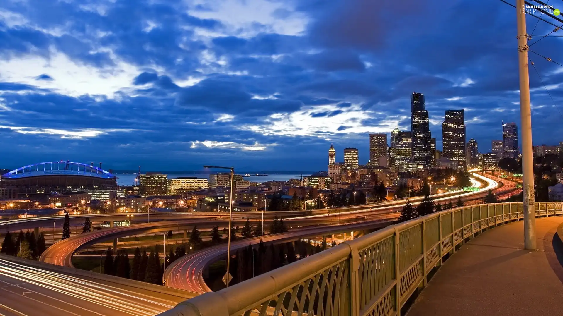 City at Night, panorama