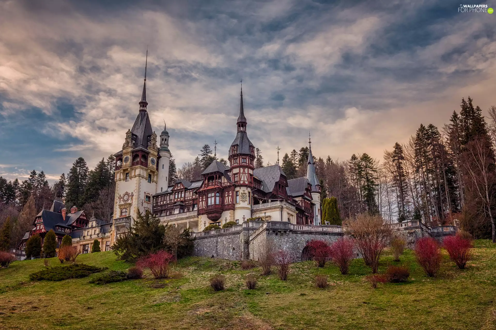 Romania, Peles Palace, City Sinaia