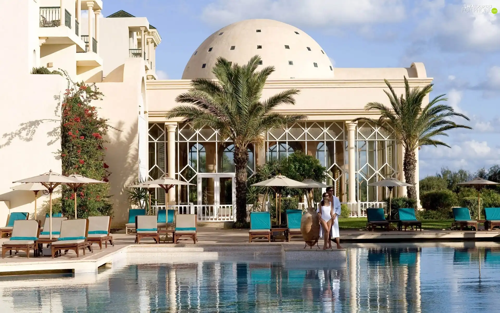 Exclusive, Pool, People, Hotel hall