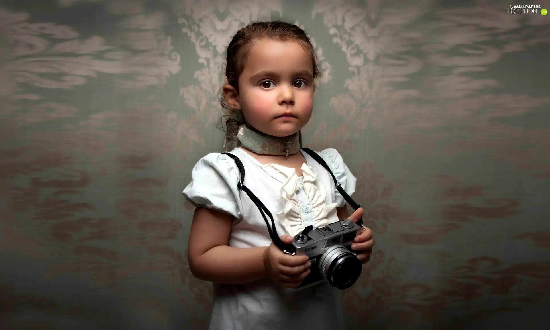 photographic, girl, Camera
