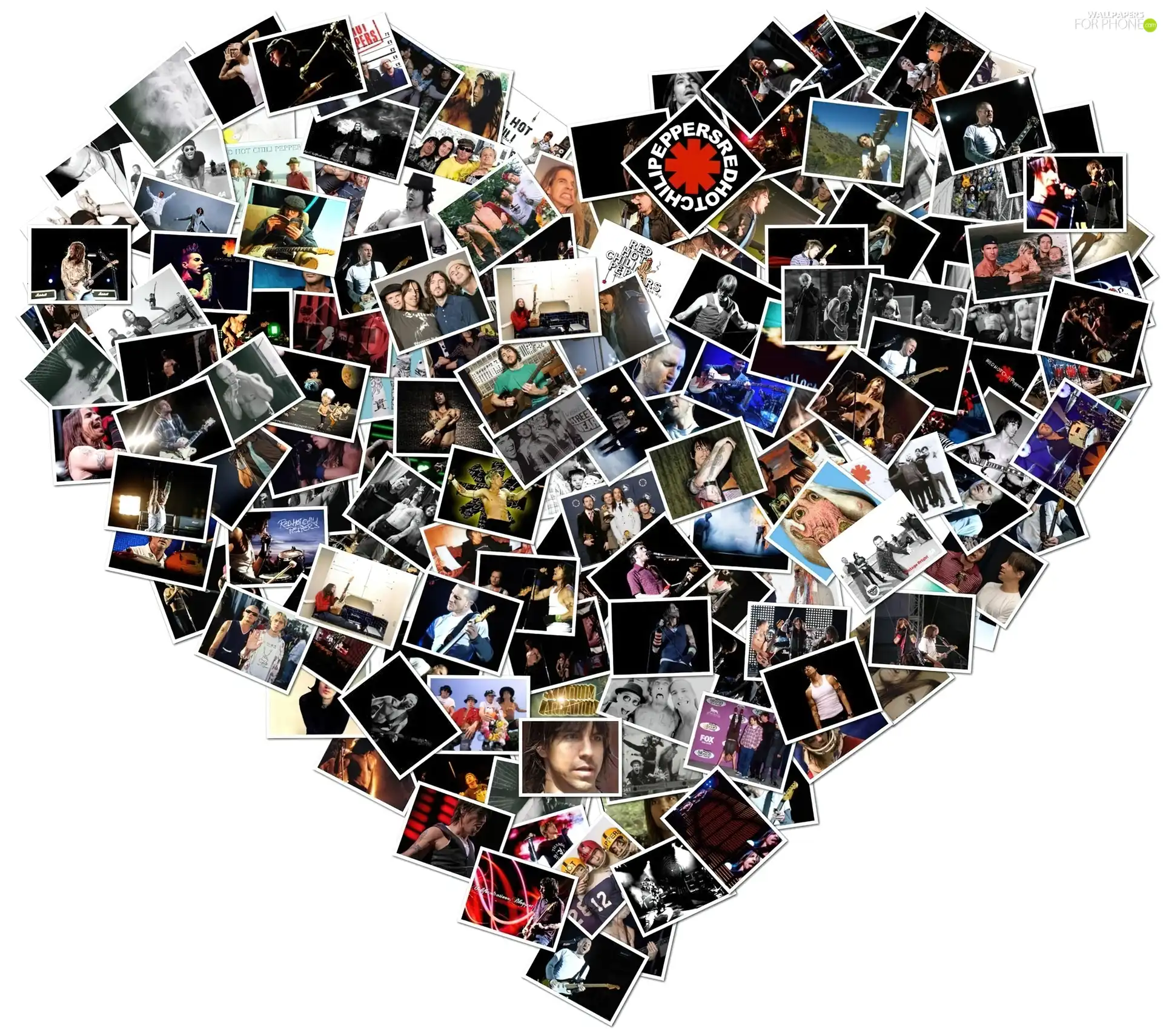 Red Hot Chili Peppers, Heart, photos