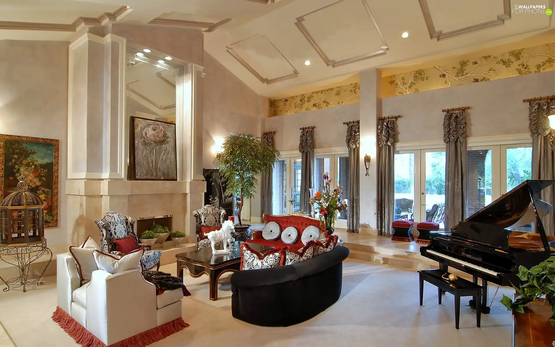 saloon, Piano